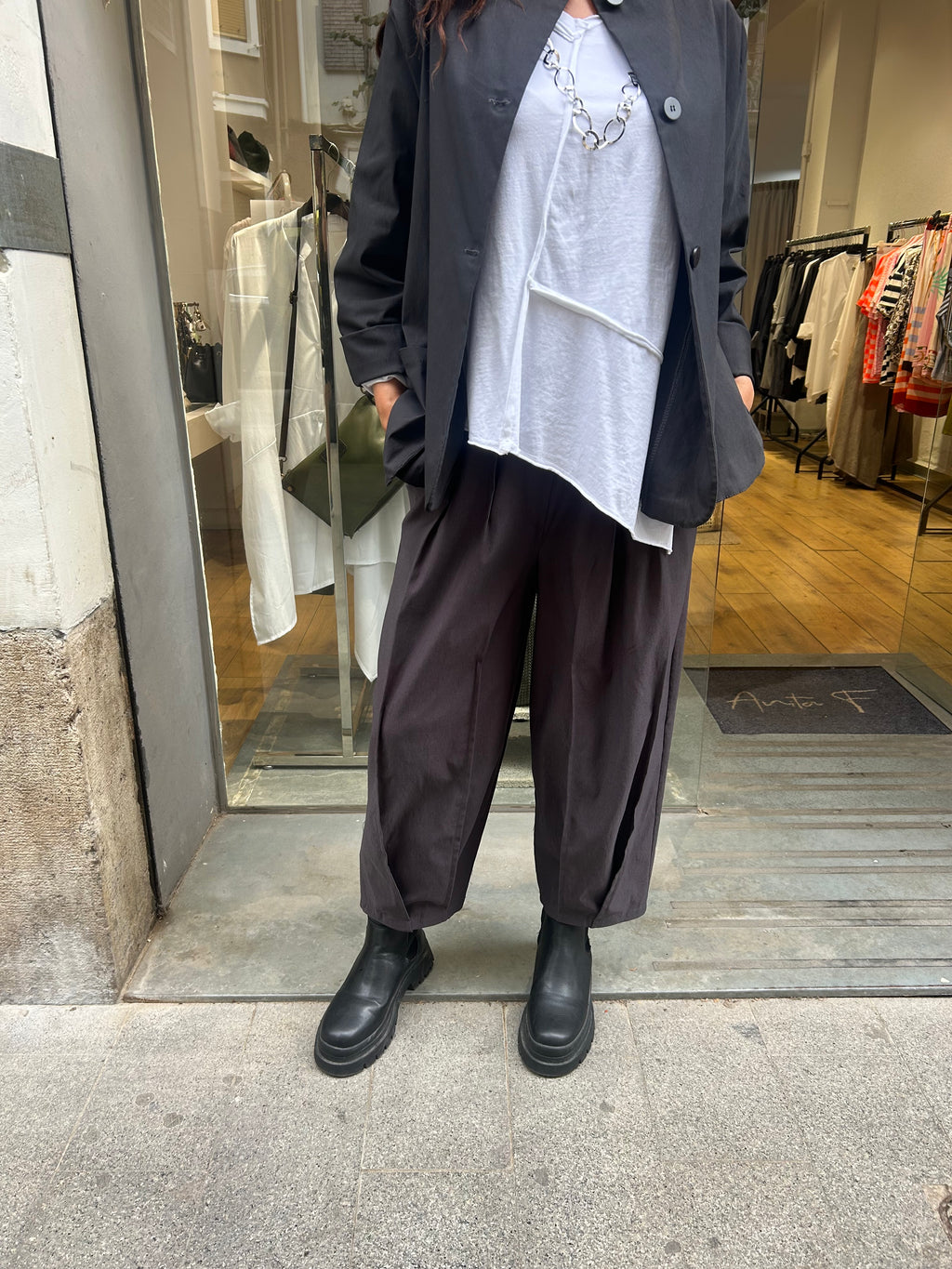 Pantalón Torino Gris Marengo