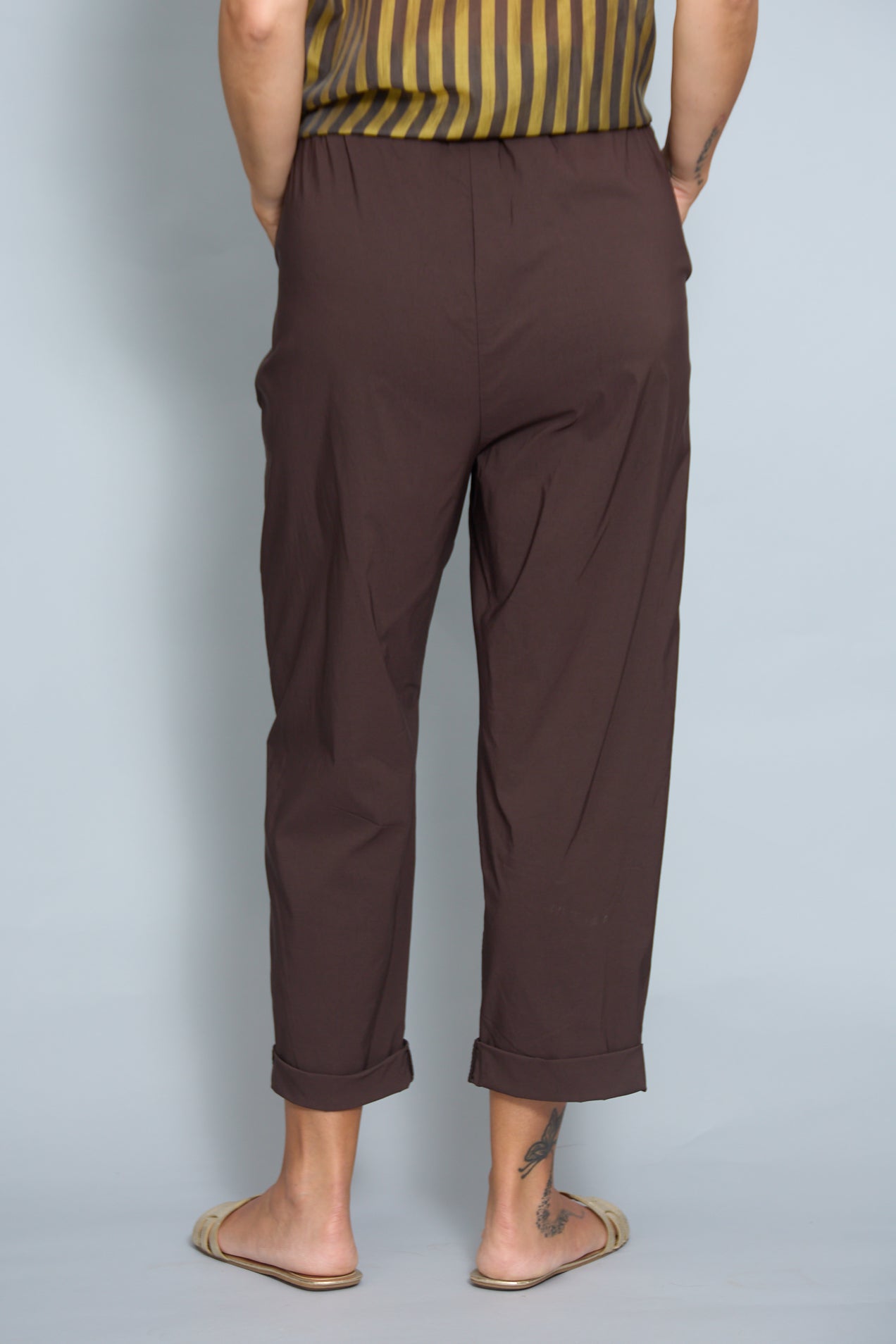 Pantalón Justine Marrón