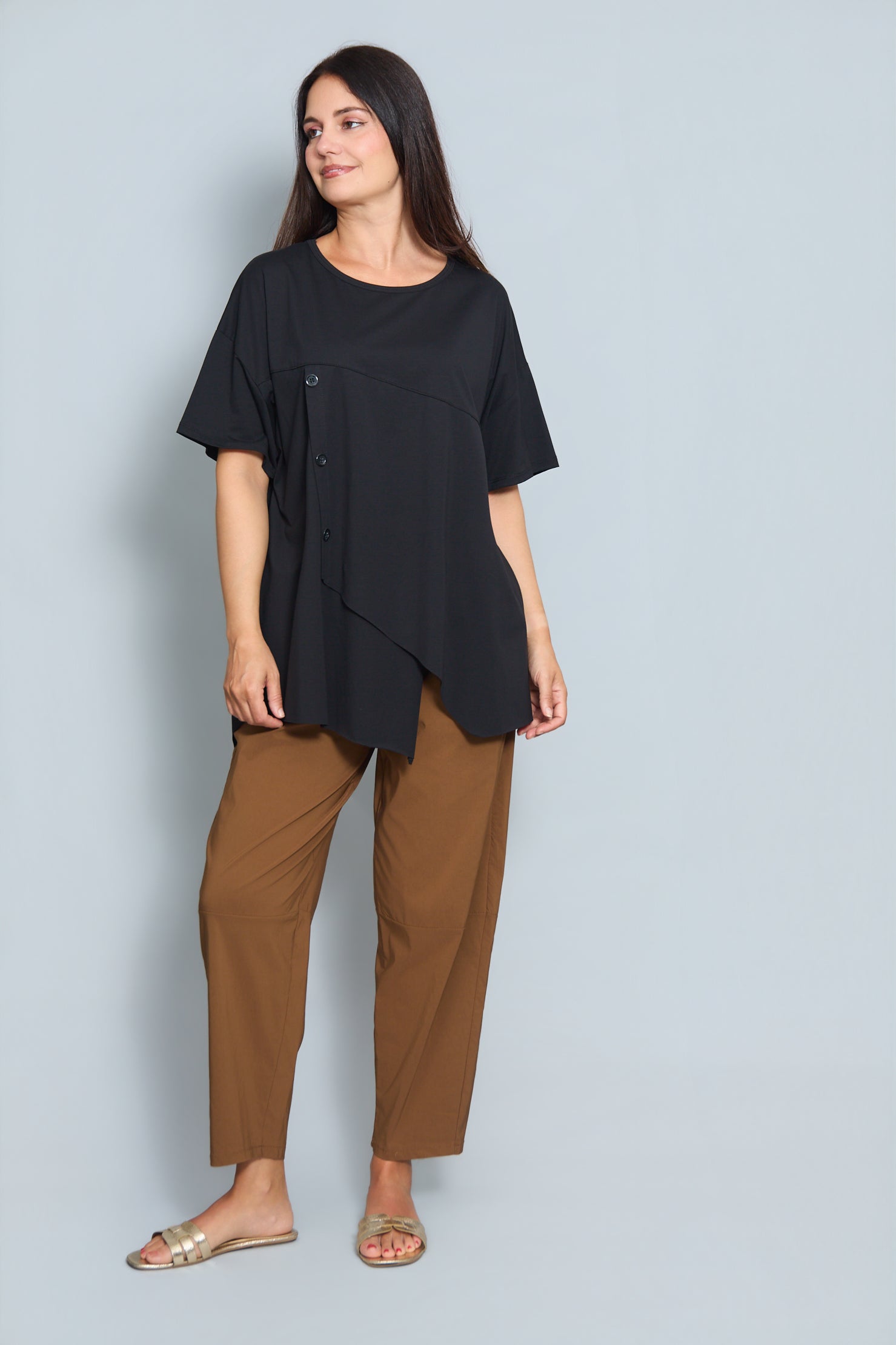 Camiseta Viareggio Negro