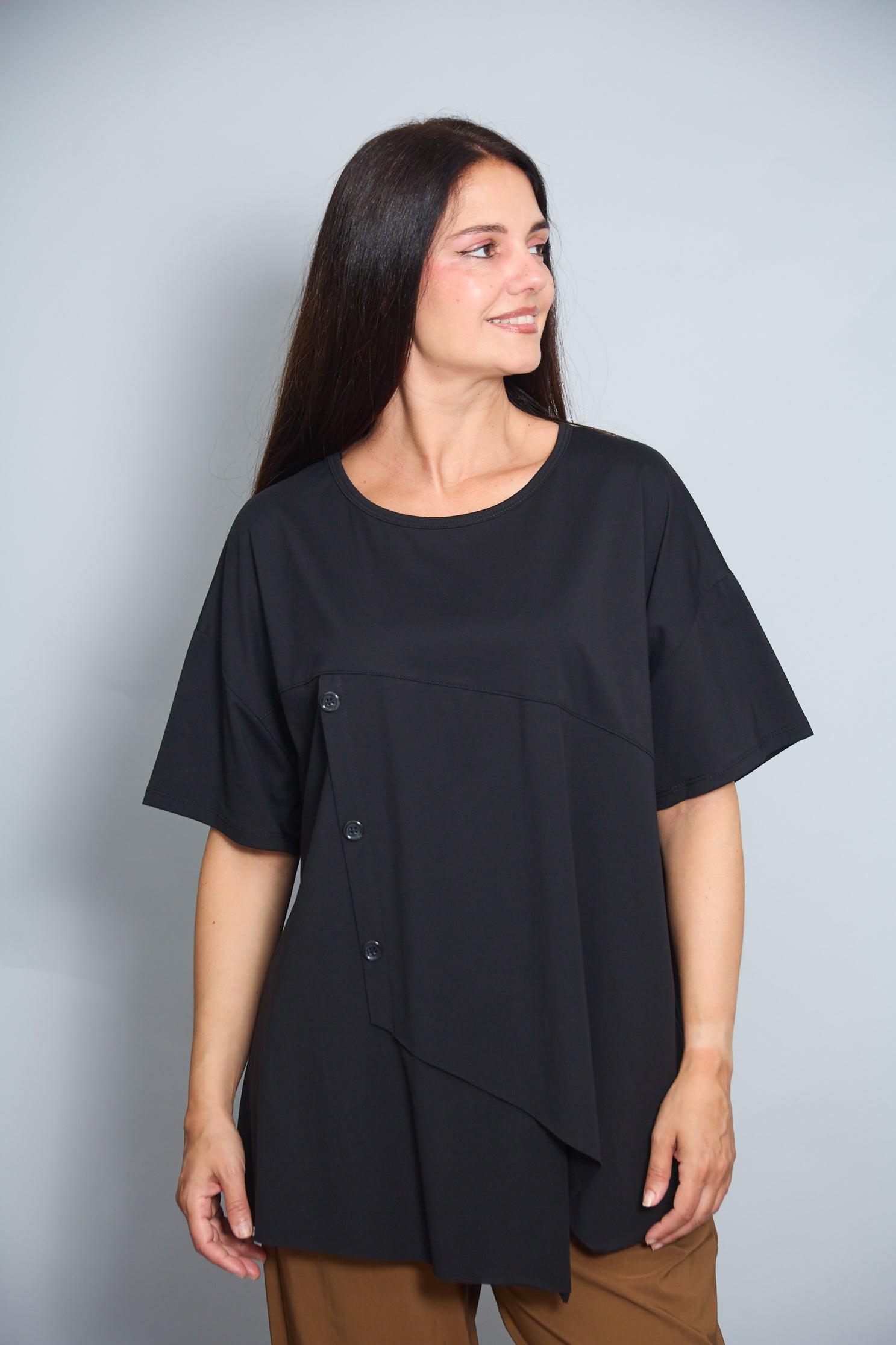 Camiseta Viareggio Negro