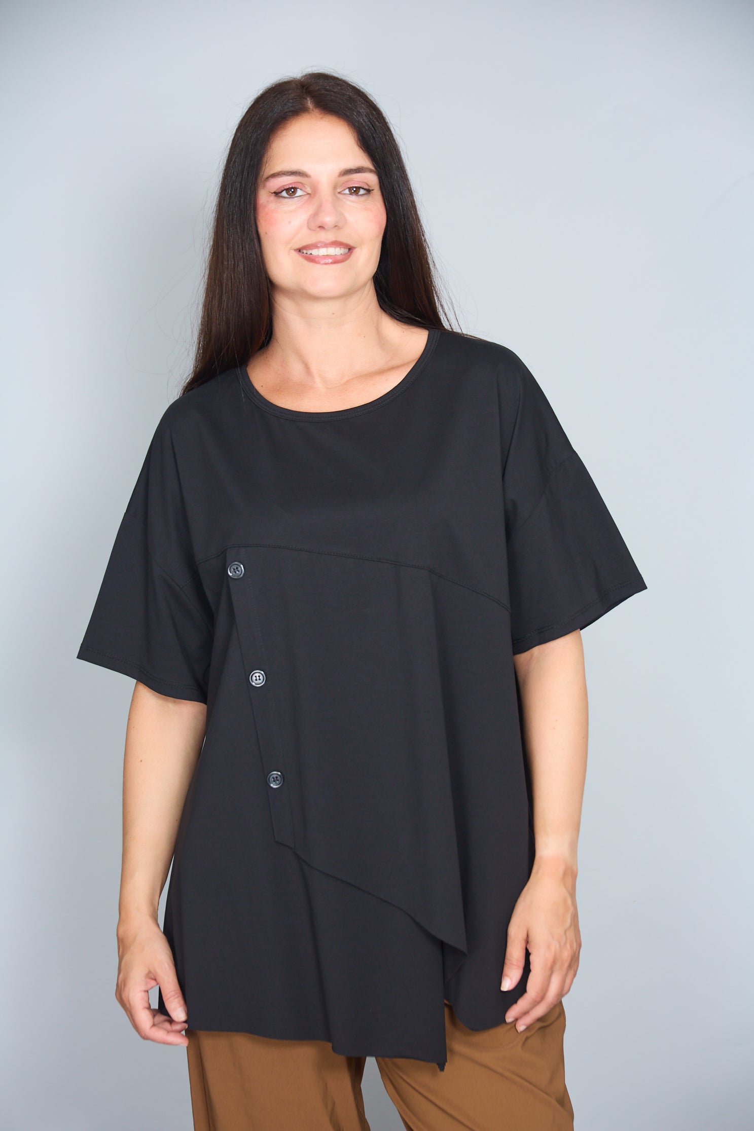 Camiseta Viareggio Negro