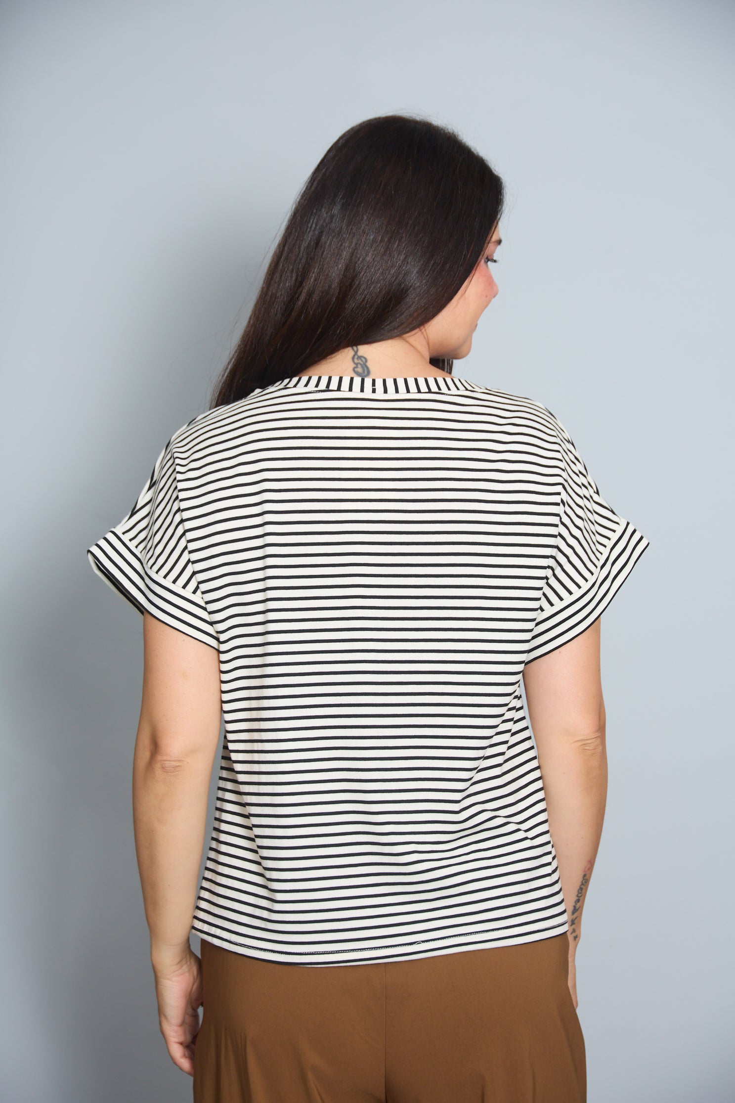 Camiseta Rina Marrón