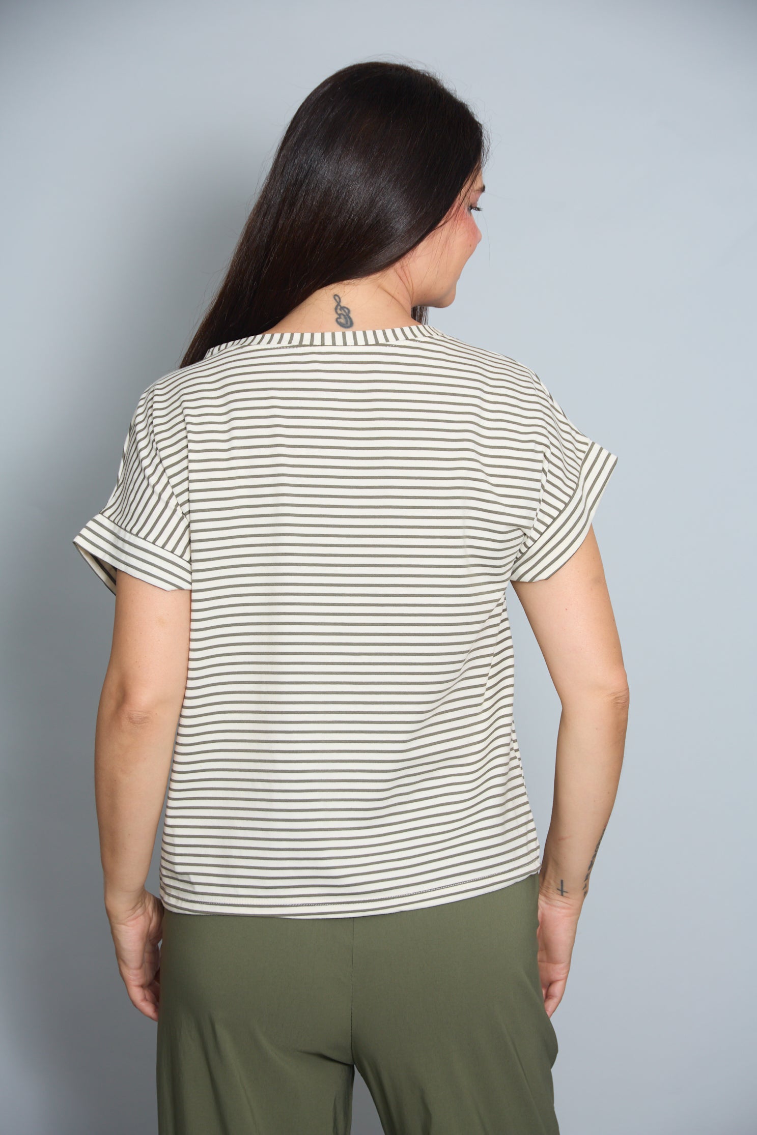 Camiseta Rina Verde Militar