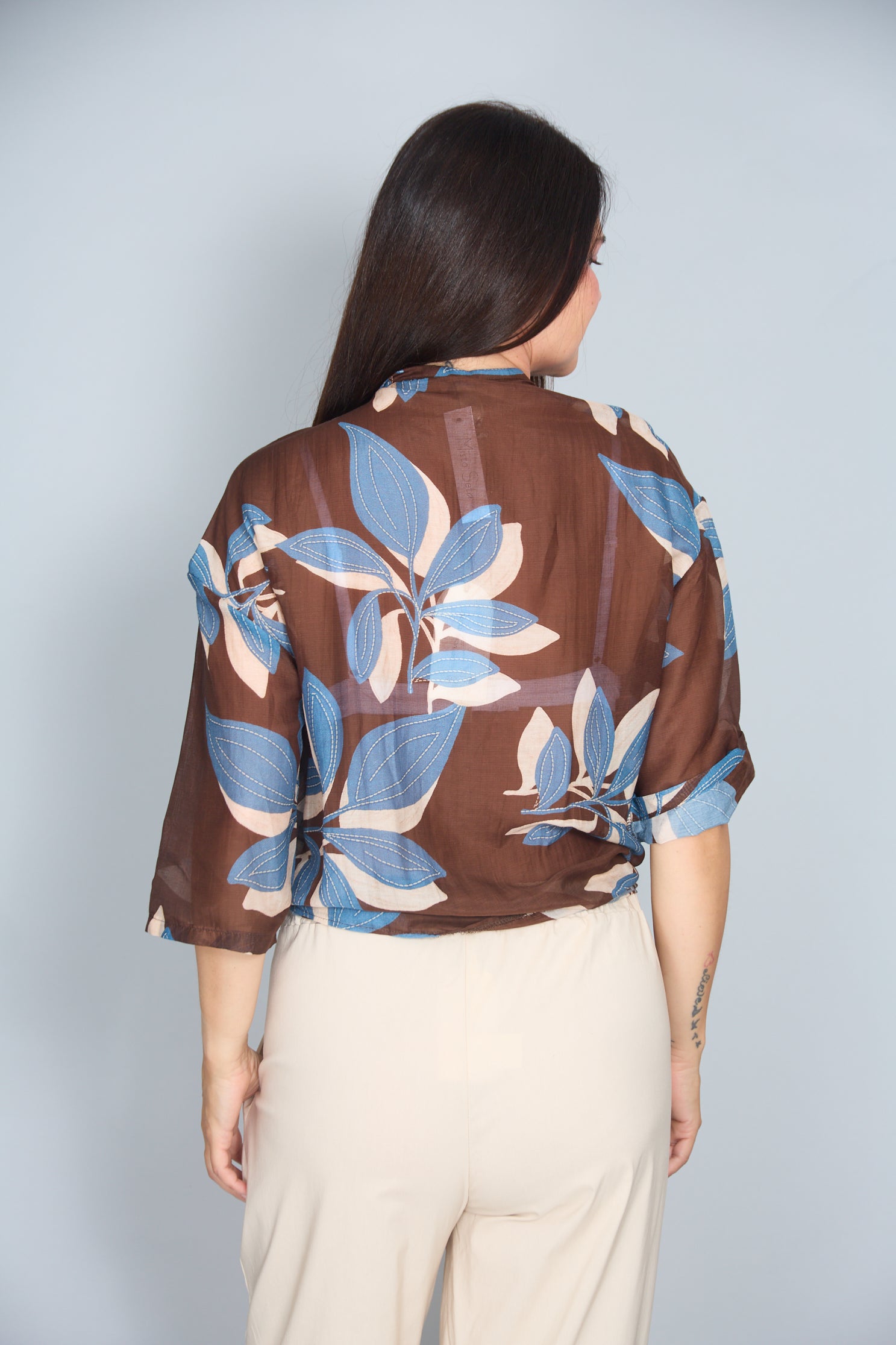 Camisa de Seda Amalfi