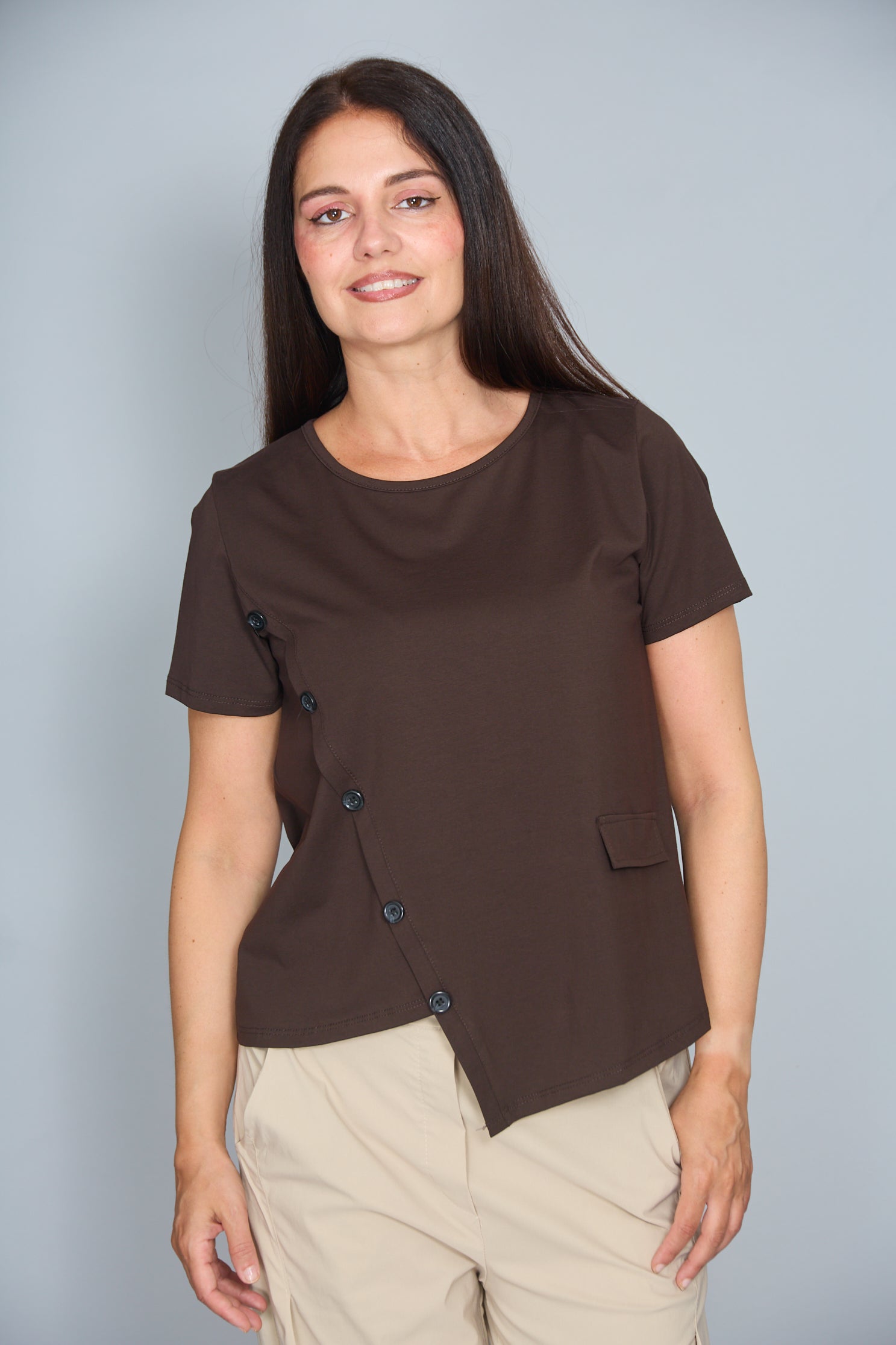 Camiseta Galicia Marrón