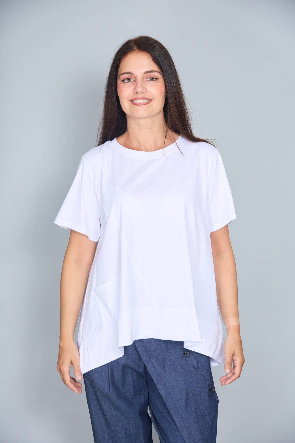 Camiseta Modelo Zante Blanco