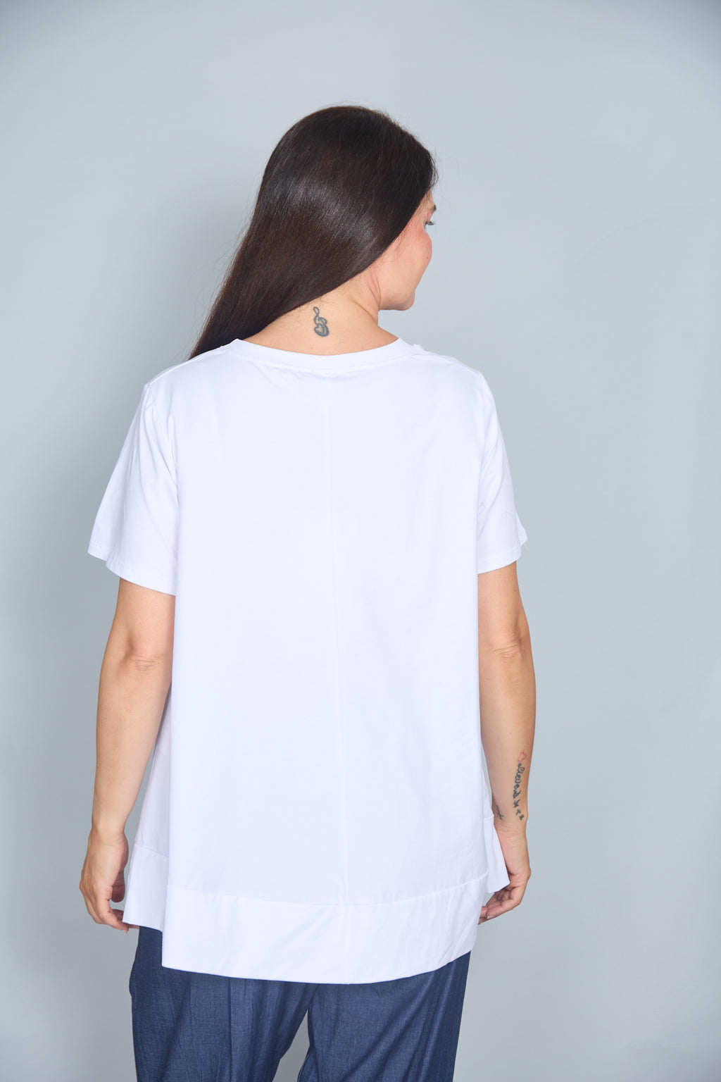 Camiseta Modelo Zante Blanco