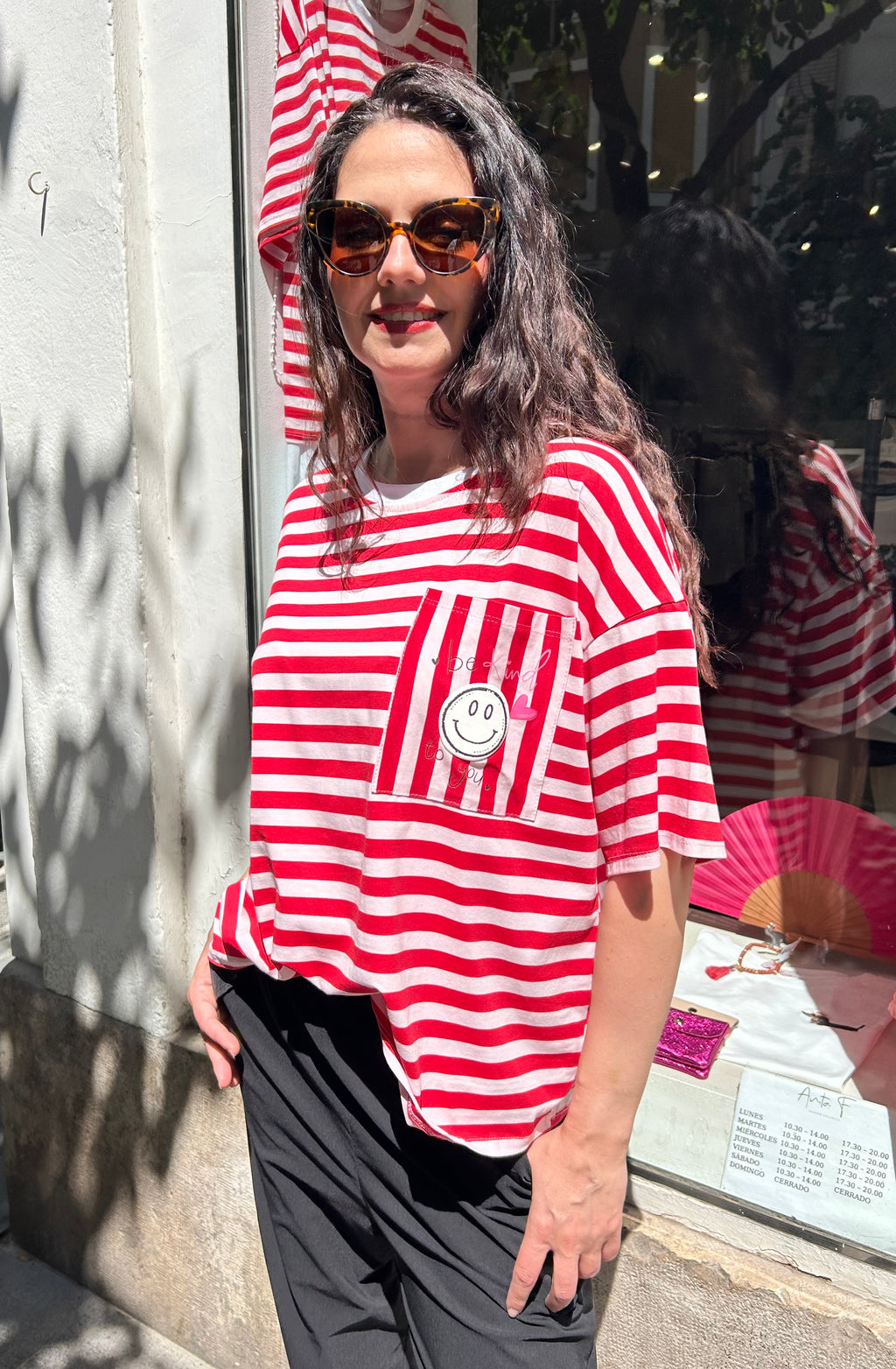 Camiseta Smile Rojo
