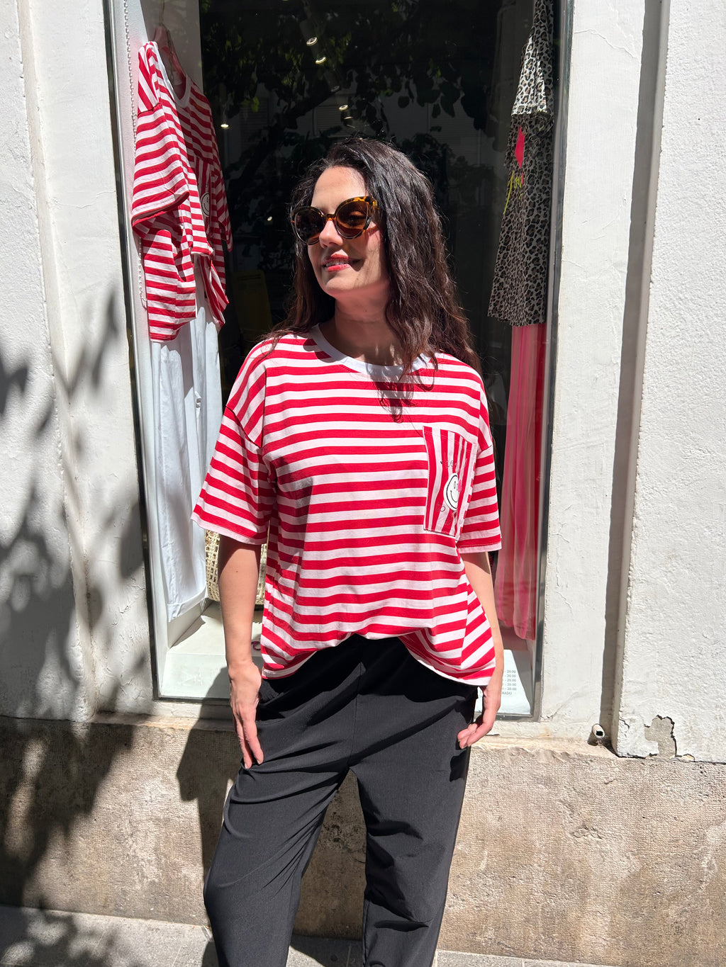 Camiseta Smile Rojo