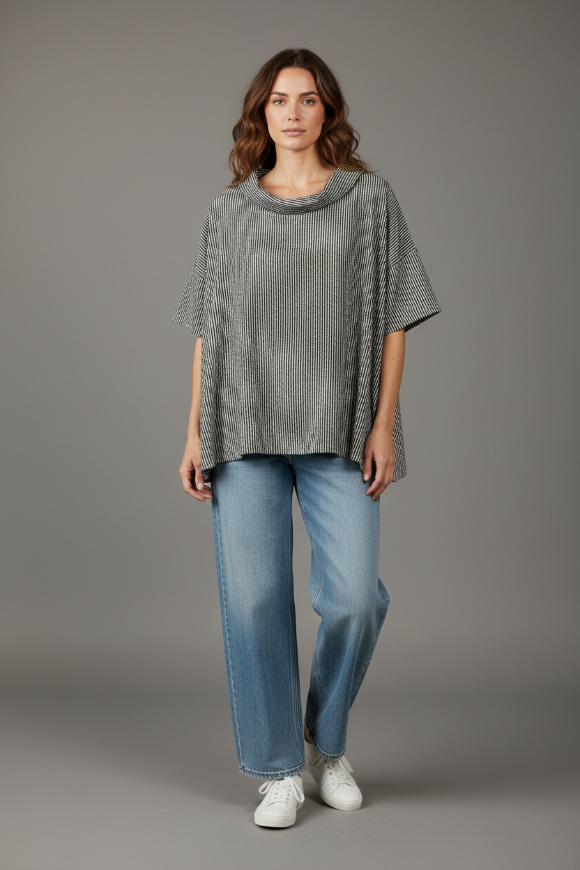 Blusa Rosy Summer Gris