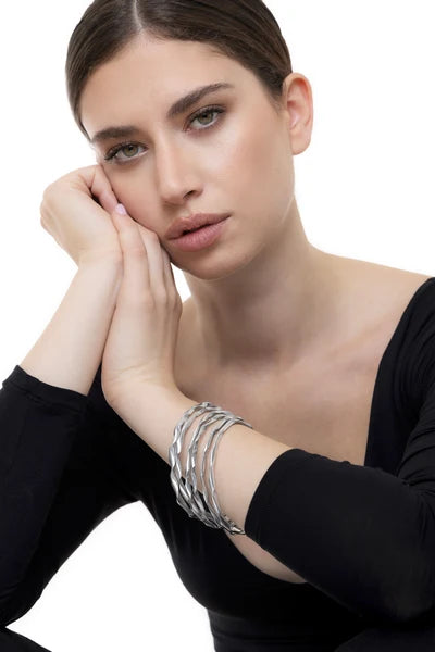 Pulsera Rígida Ondulada Vestopazzo