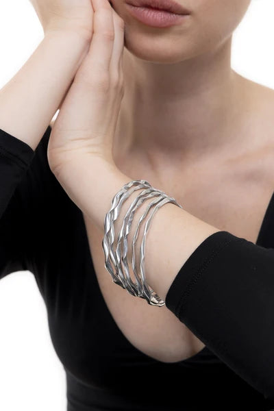Pulsera Rígida Ondulada Vestopazzo