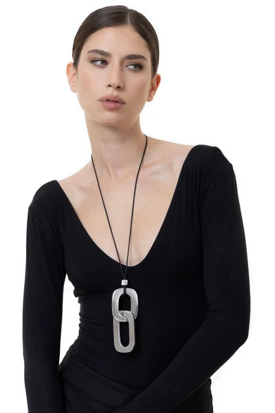 Collar Doble Rectángulo Vestopazzo