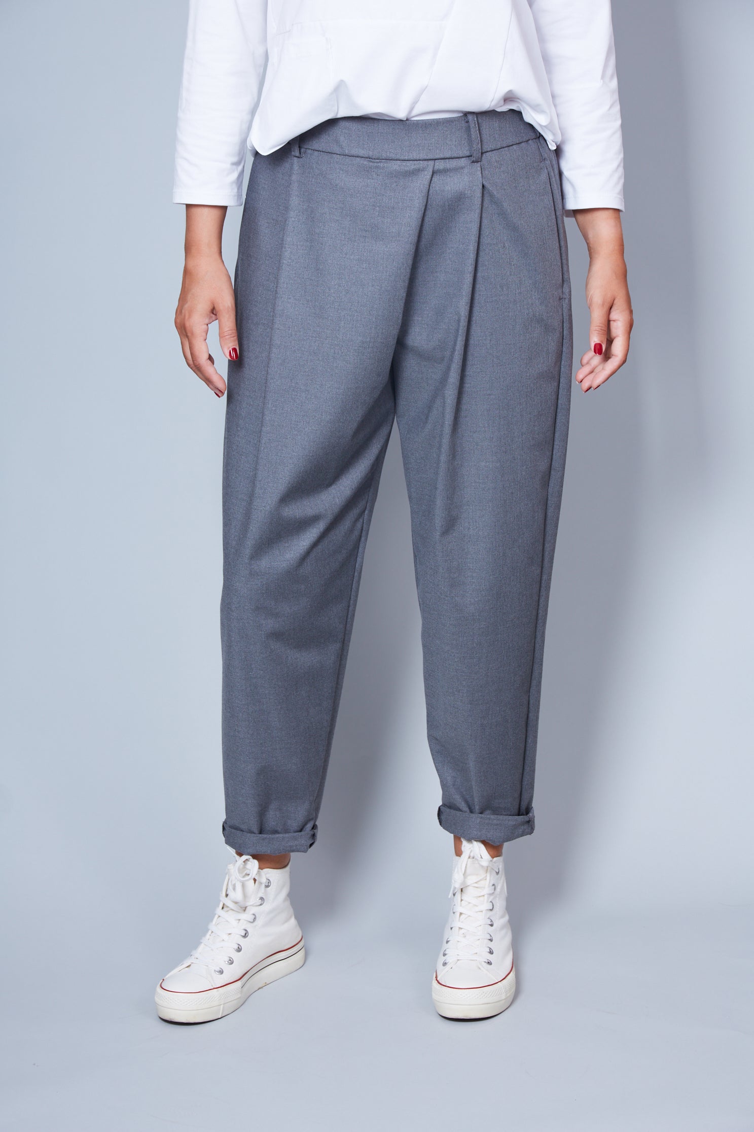 Pantalón Modelo Xenia Color Gris