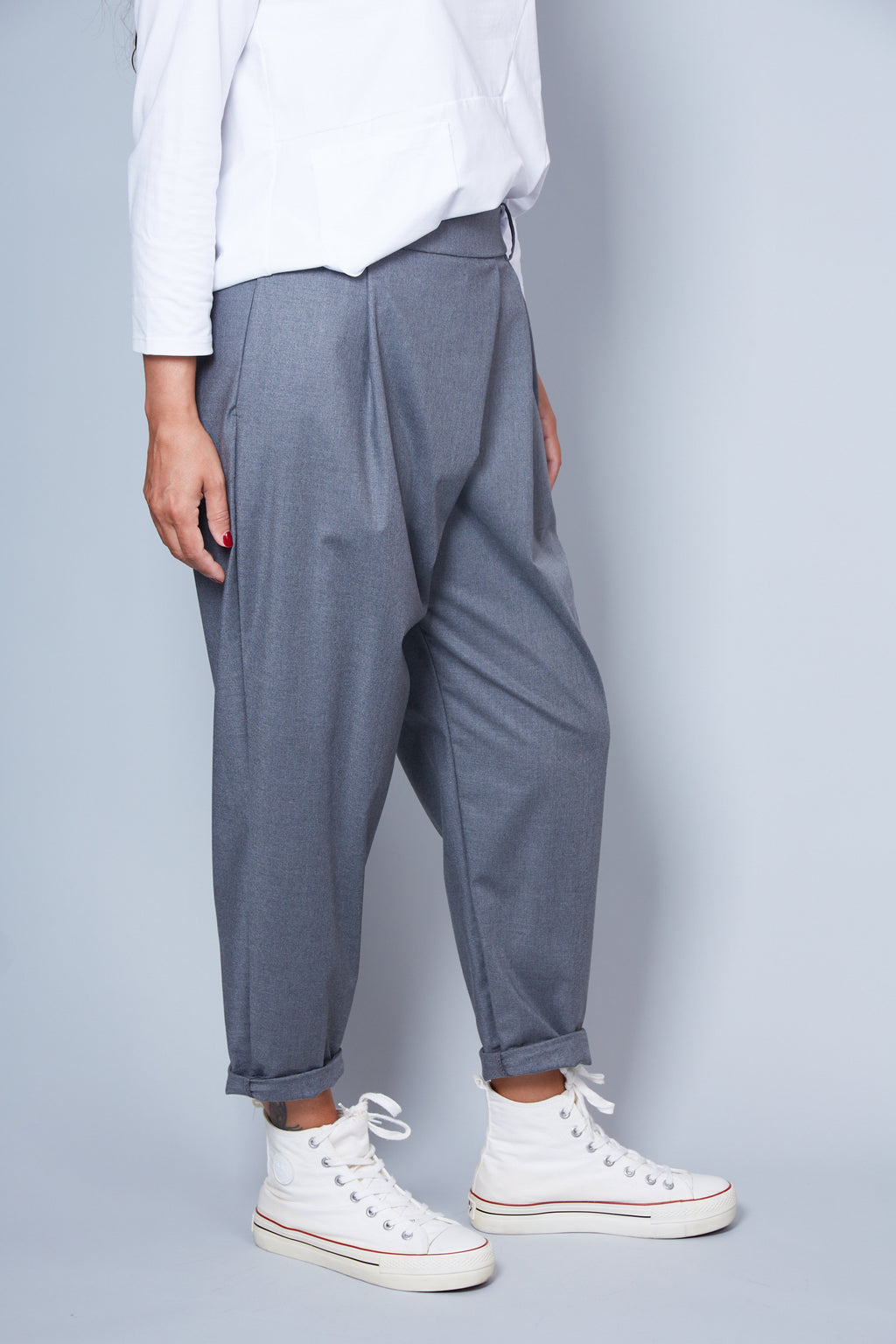 Pantalón Modelo Xenia Color Gris
