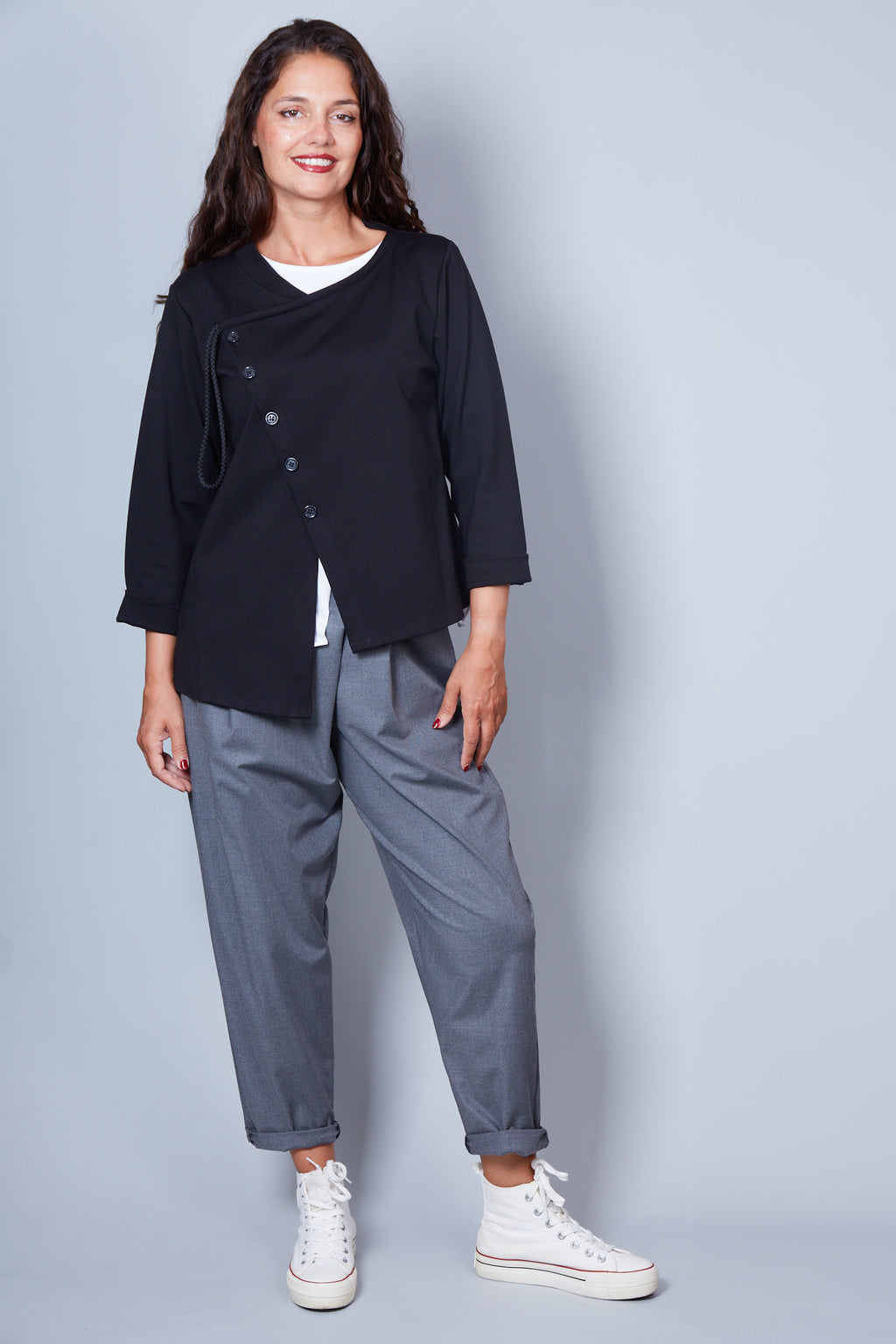 Pantalón Modelo Xenia Color Gris