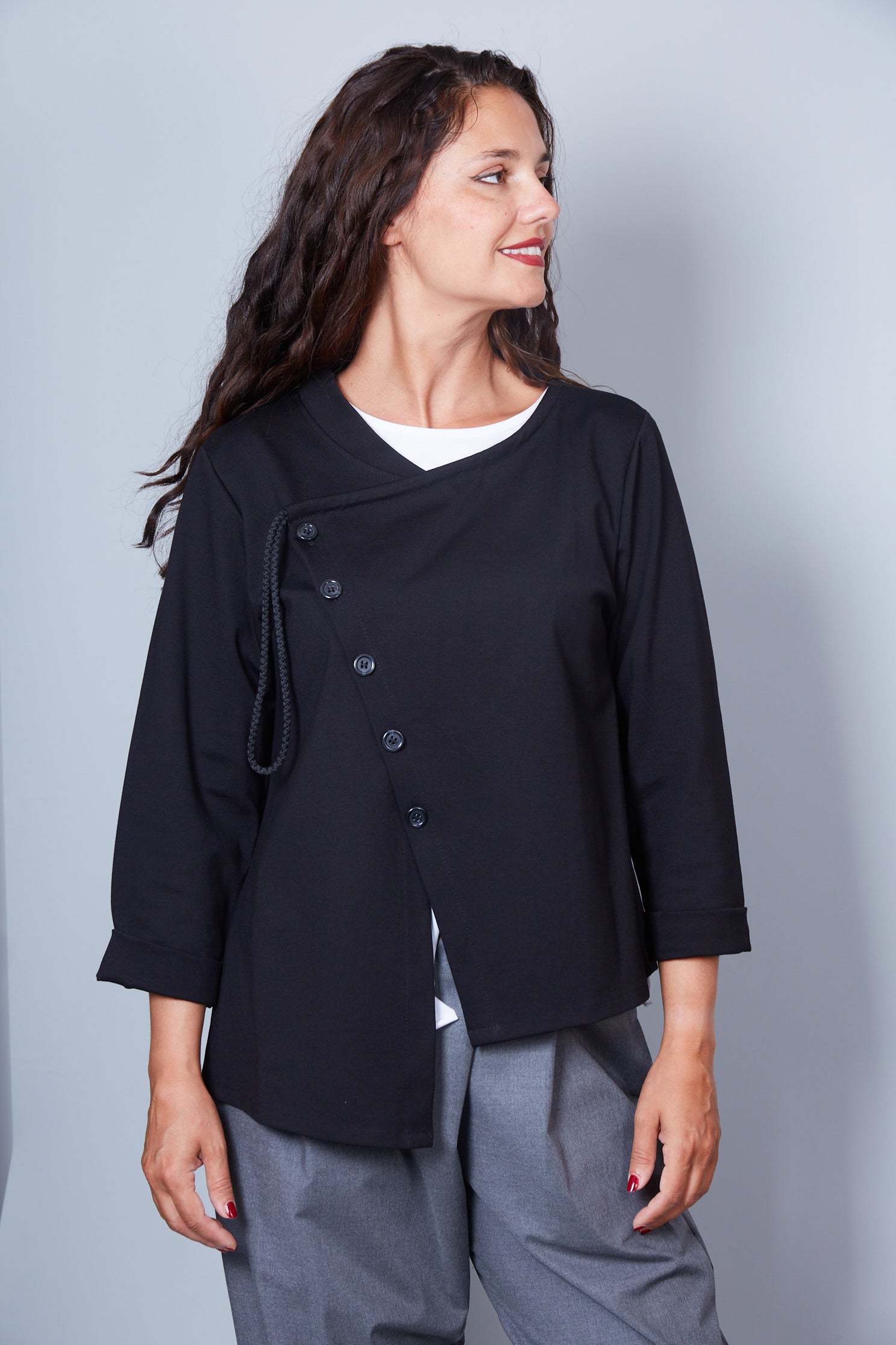 Chaqueta Modelo Penelope Color Negro