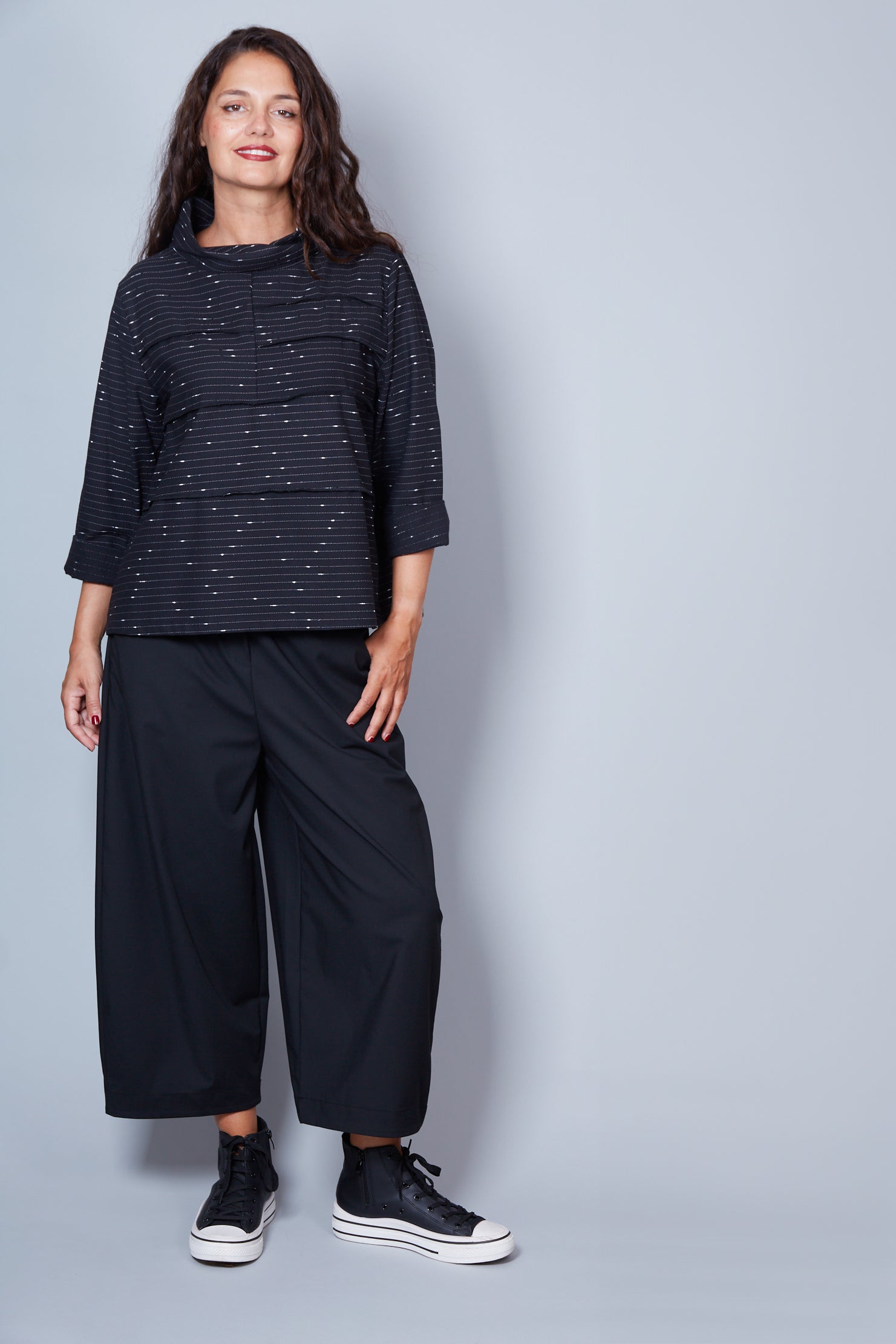 Blusa Modelo Dina Color Negro