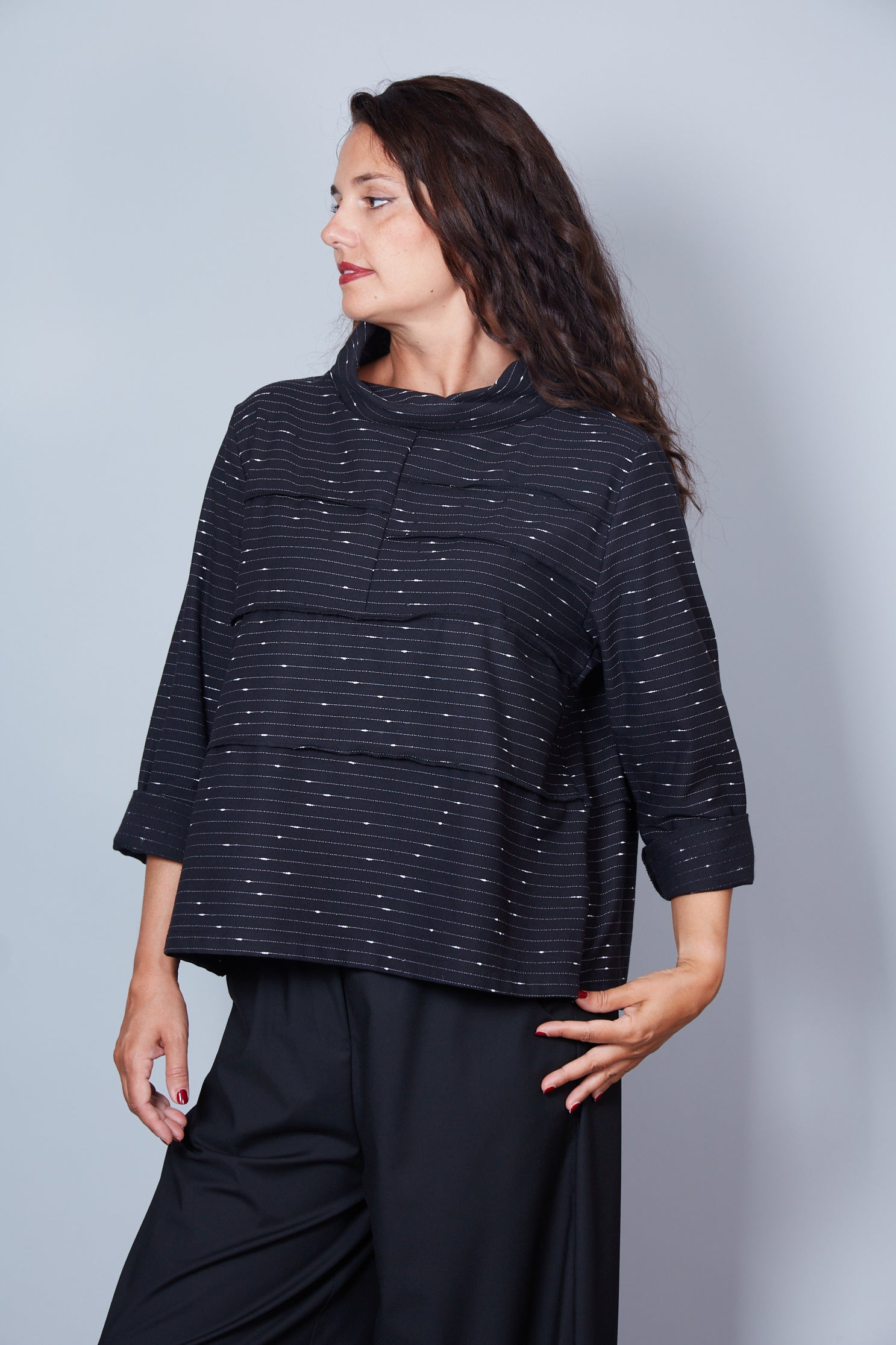 Blusa Modelo Dina Color Negro