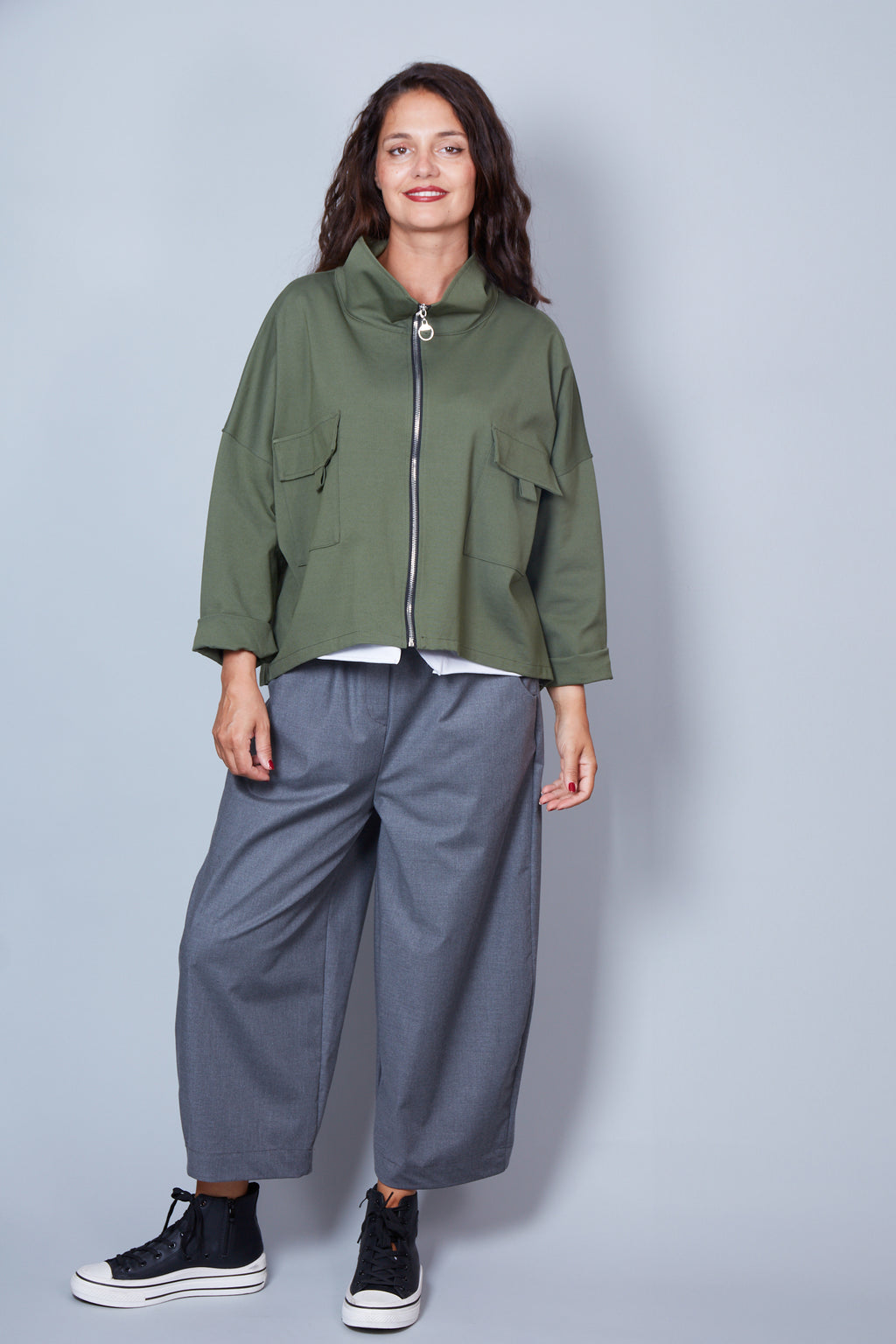 Pantalón Modelo Sally Color Gris