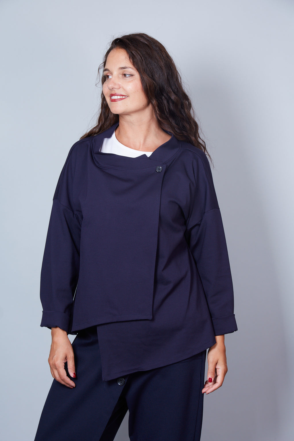 Chaqueta Modelo Penelope Color Azul Marino