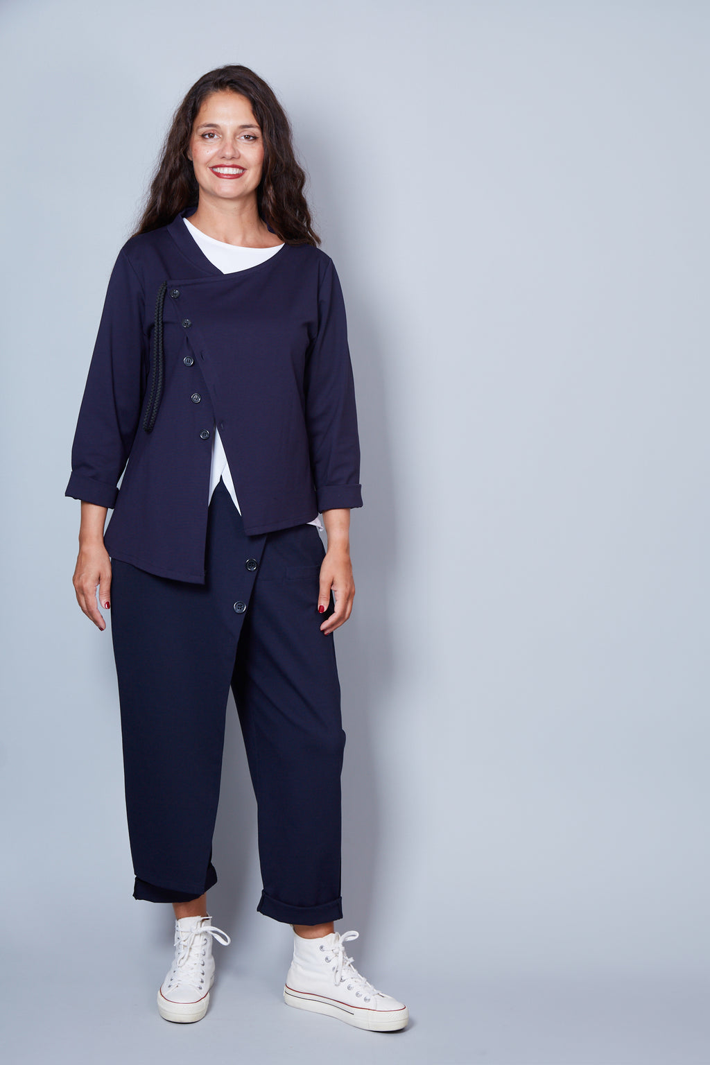 Chaqueta Modelo Penelope Color Azul Marino