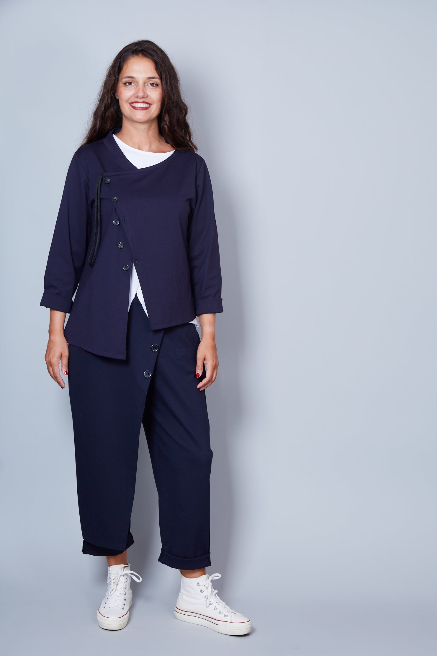 Chaqueta Modelo Penelope Color Azul Marino