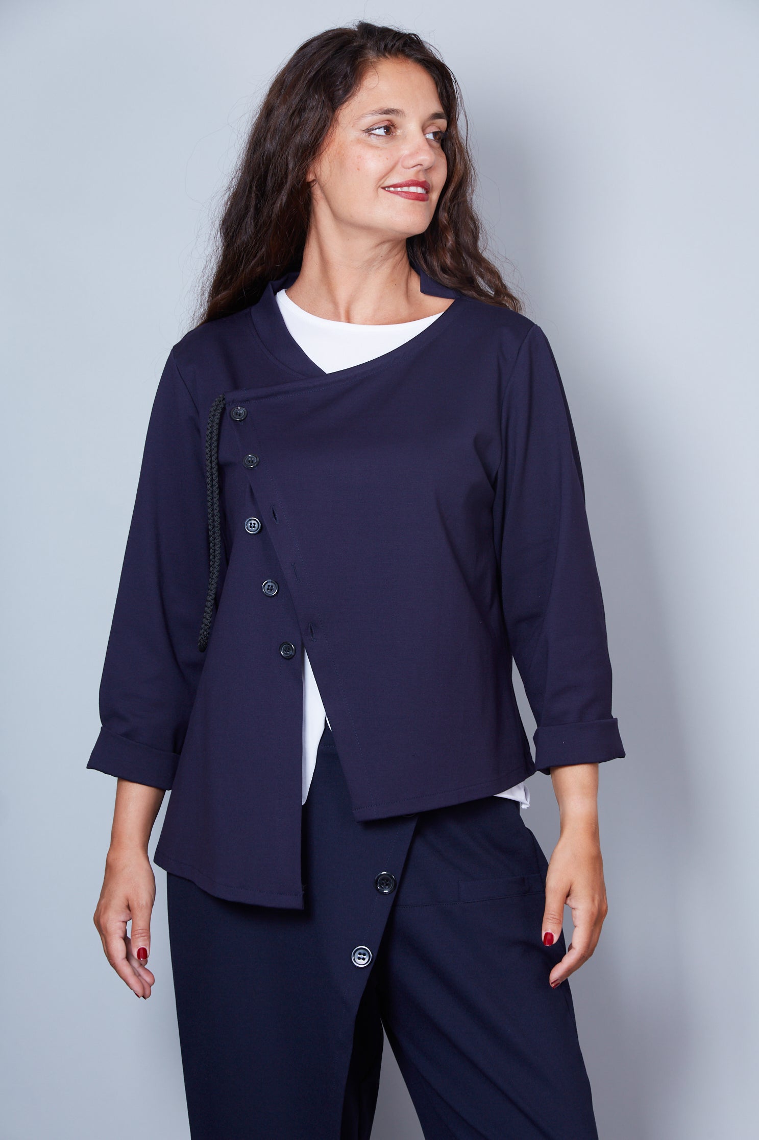 Chaqueta Modelo Penelope Color Azul Marino