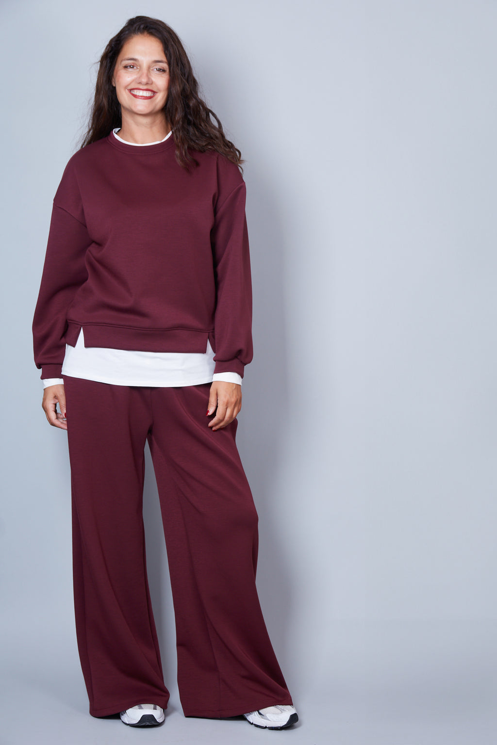 Pantalón Modelo Margaret Color Granate