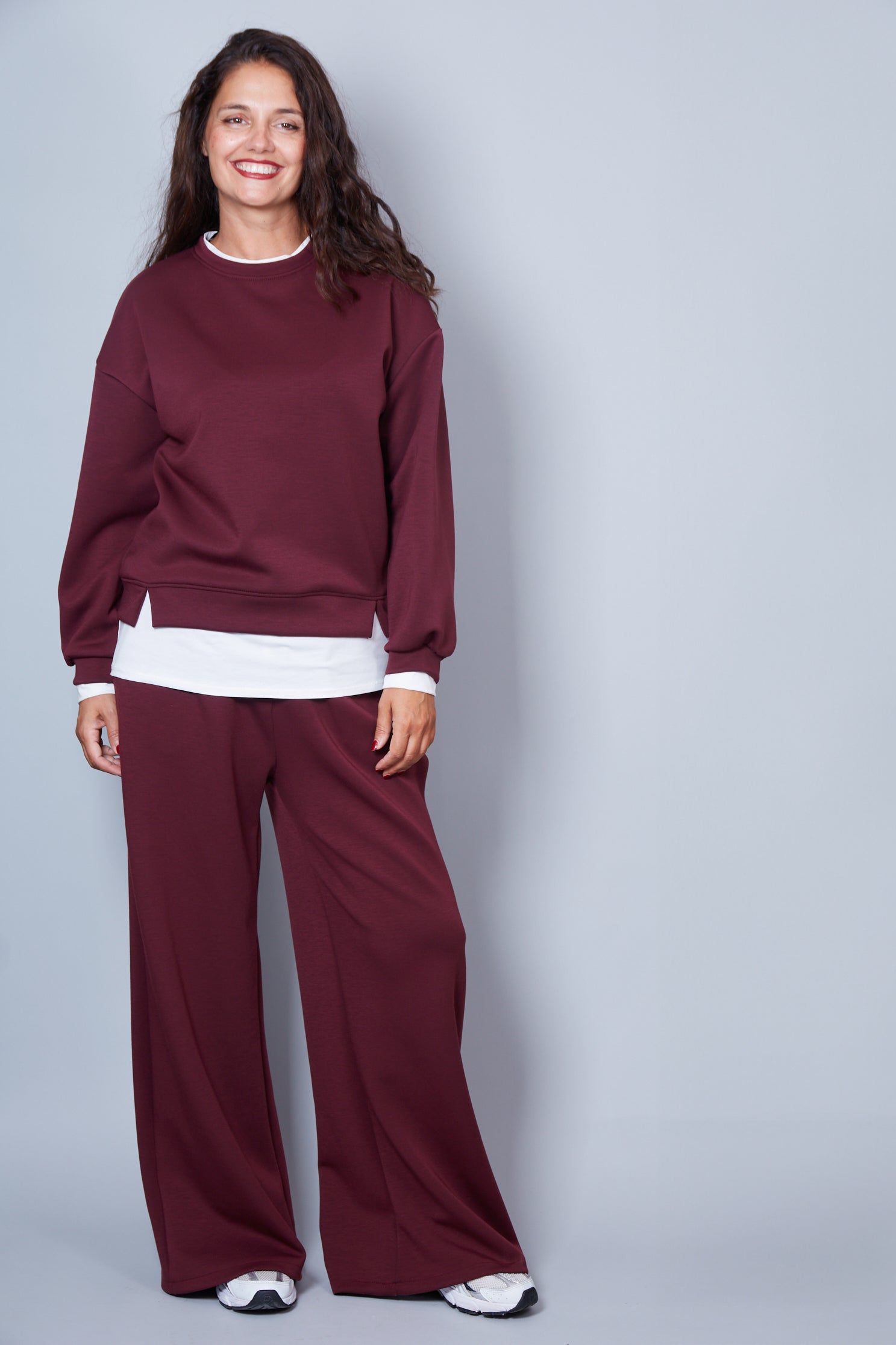 Pantalón Modelo Margaret Color Granate