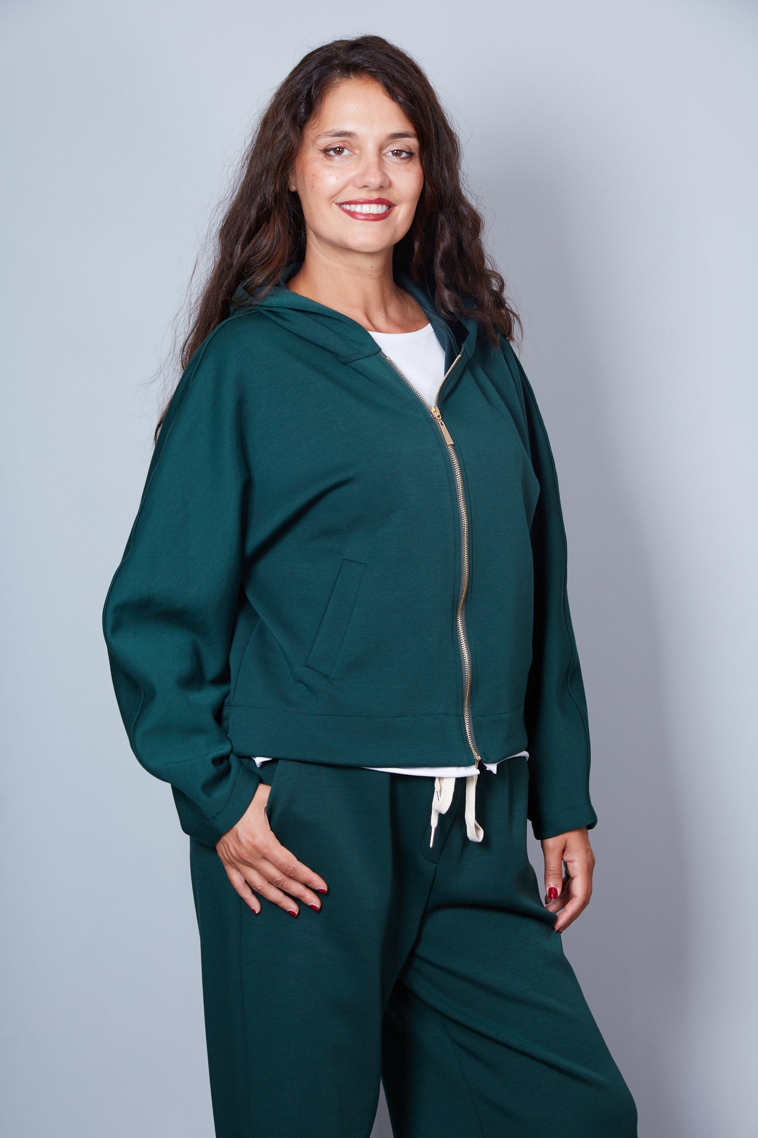 Sudadera Jonas Color Verde Botella