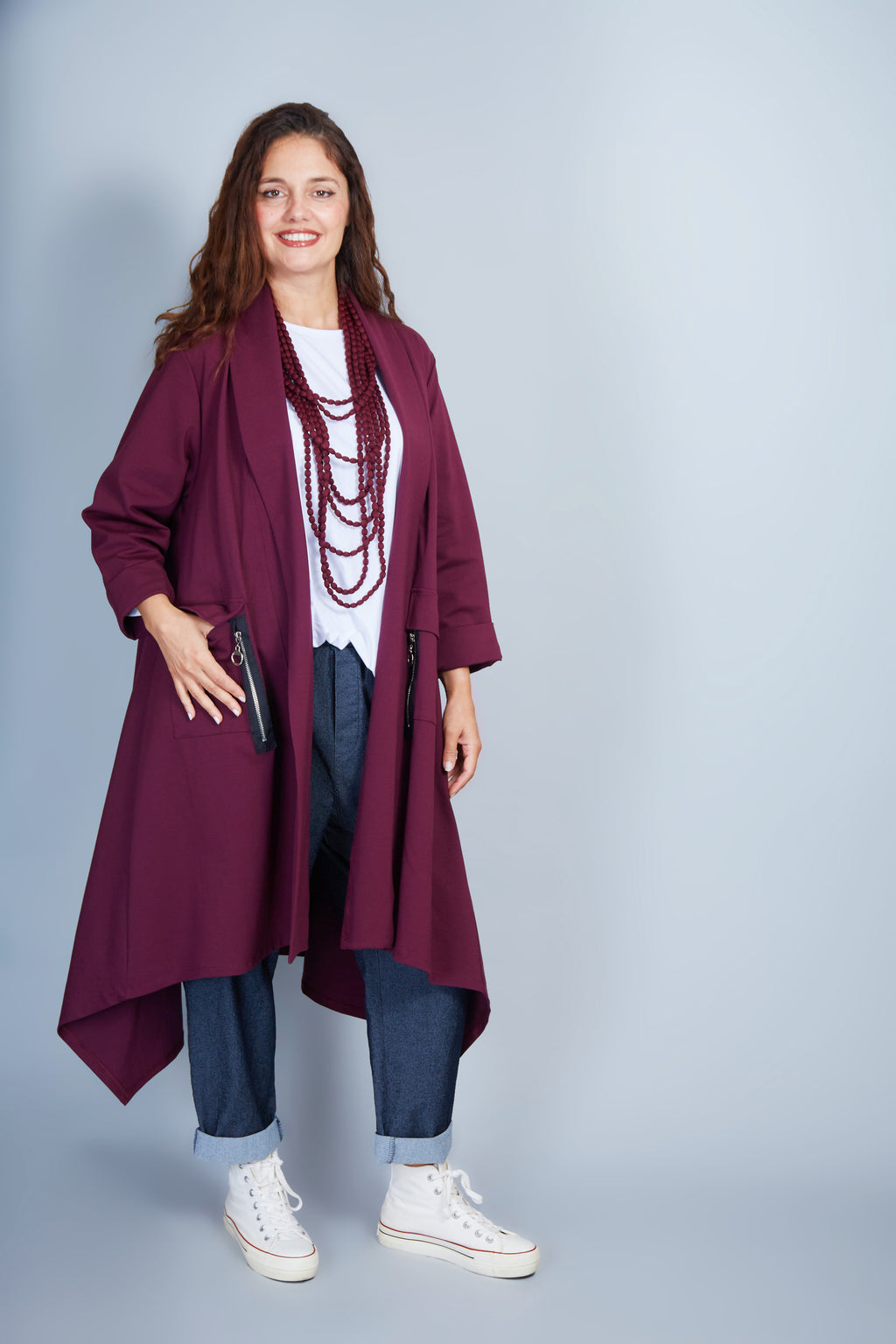 Chaqueta Mirka Color Vino