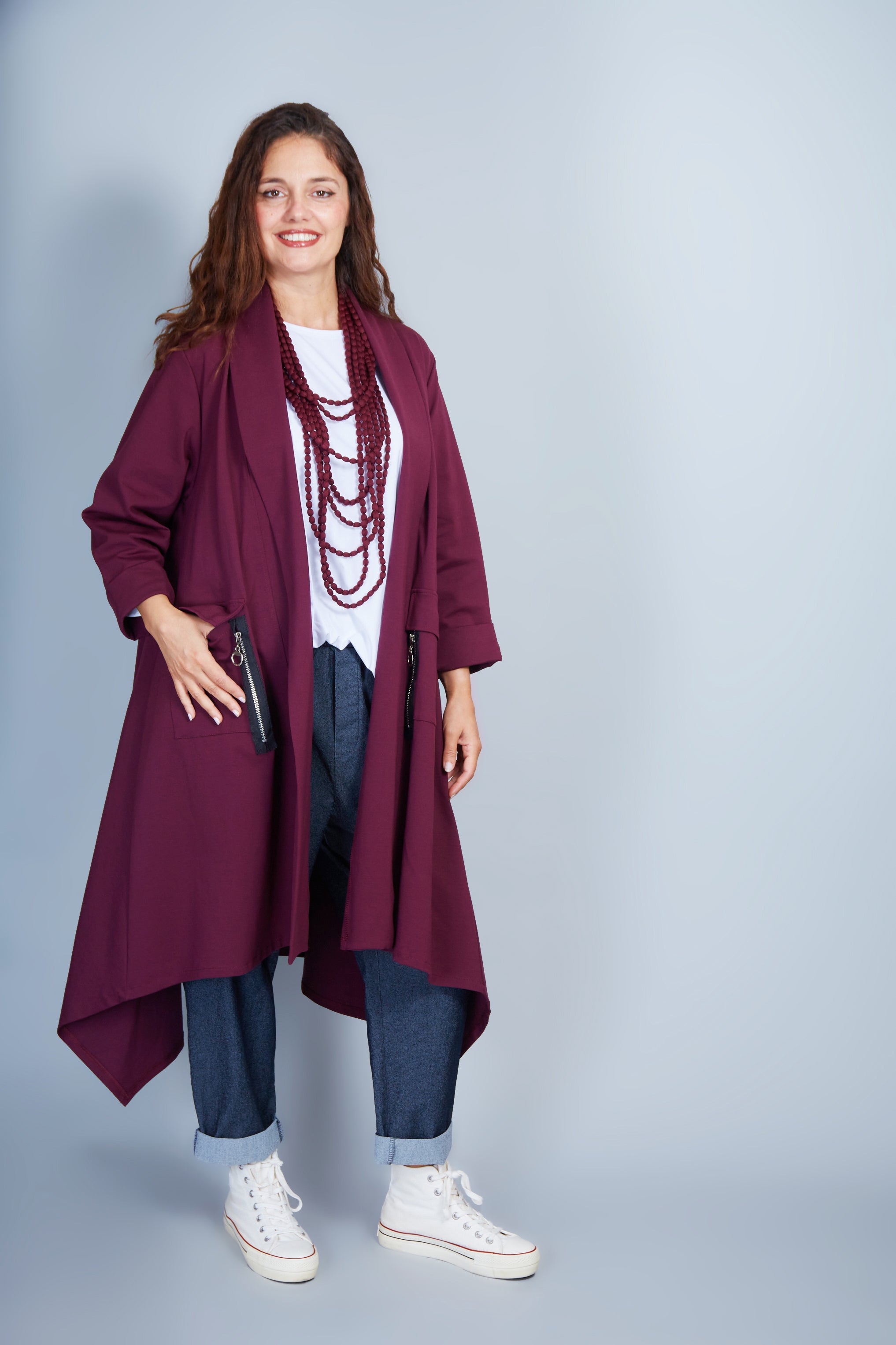 Chaqueta Mirka Color Vino