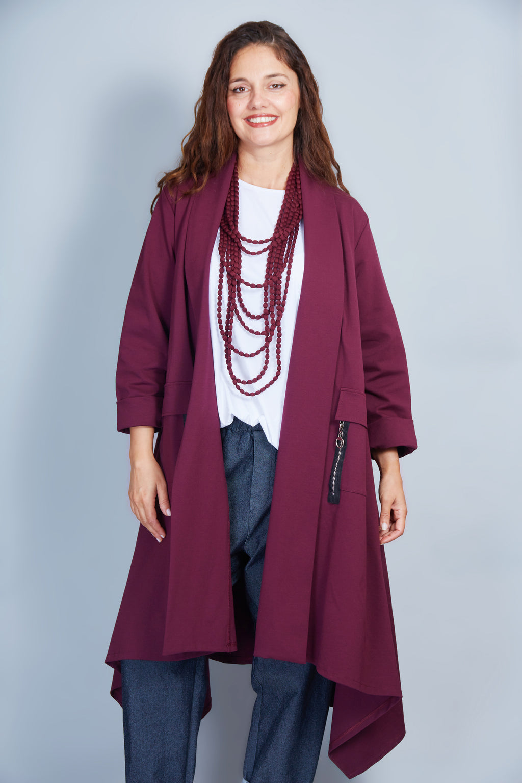 Chaqueta Mirka Color Vino