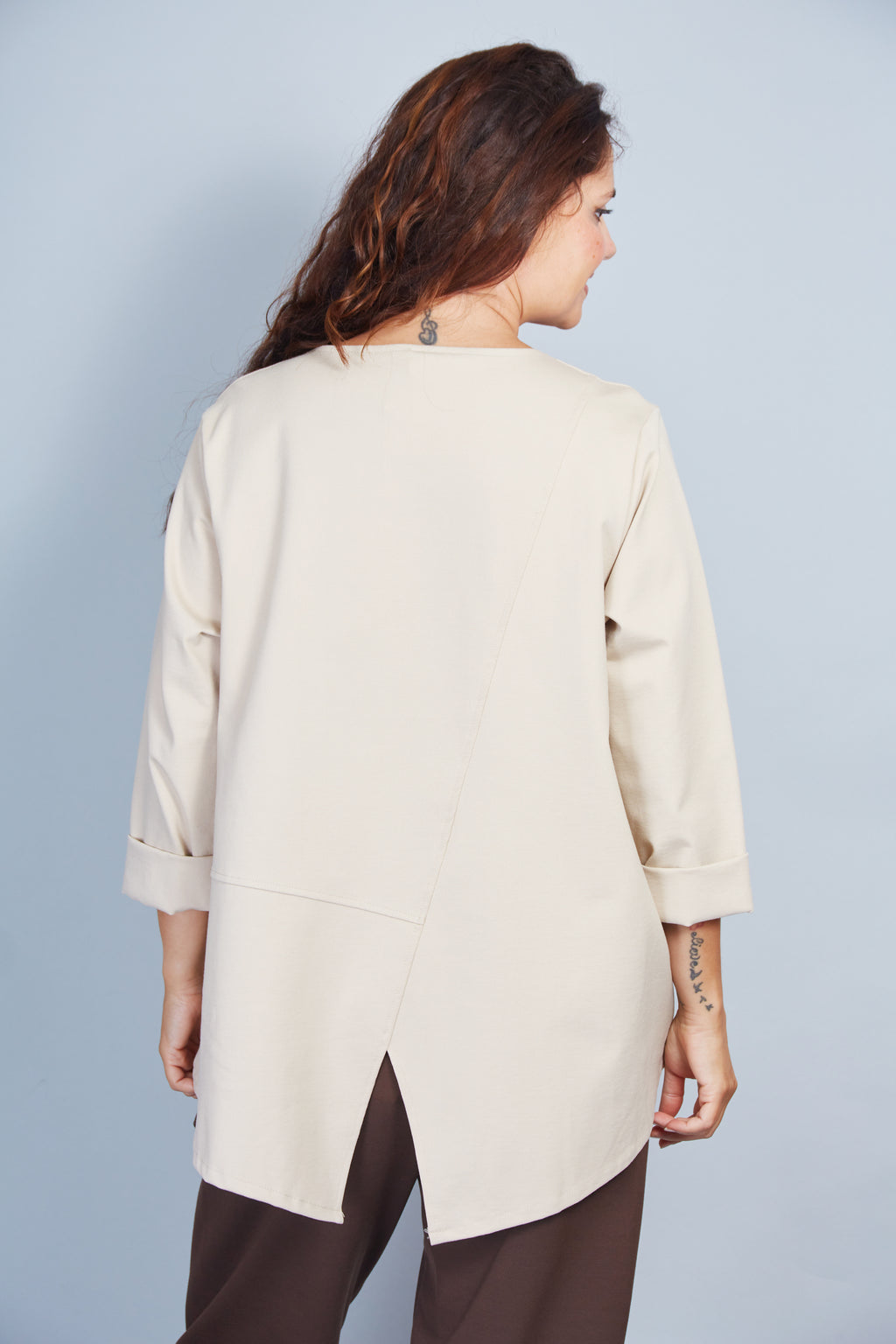 Blusa Modelo Mirta Color Beige