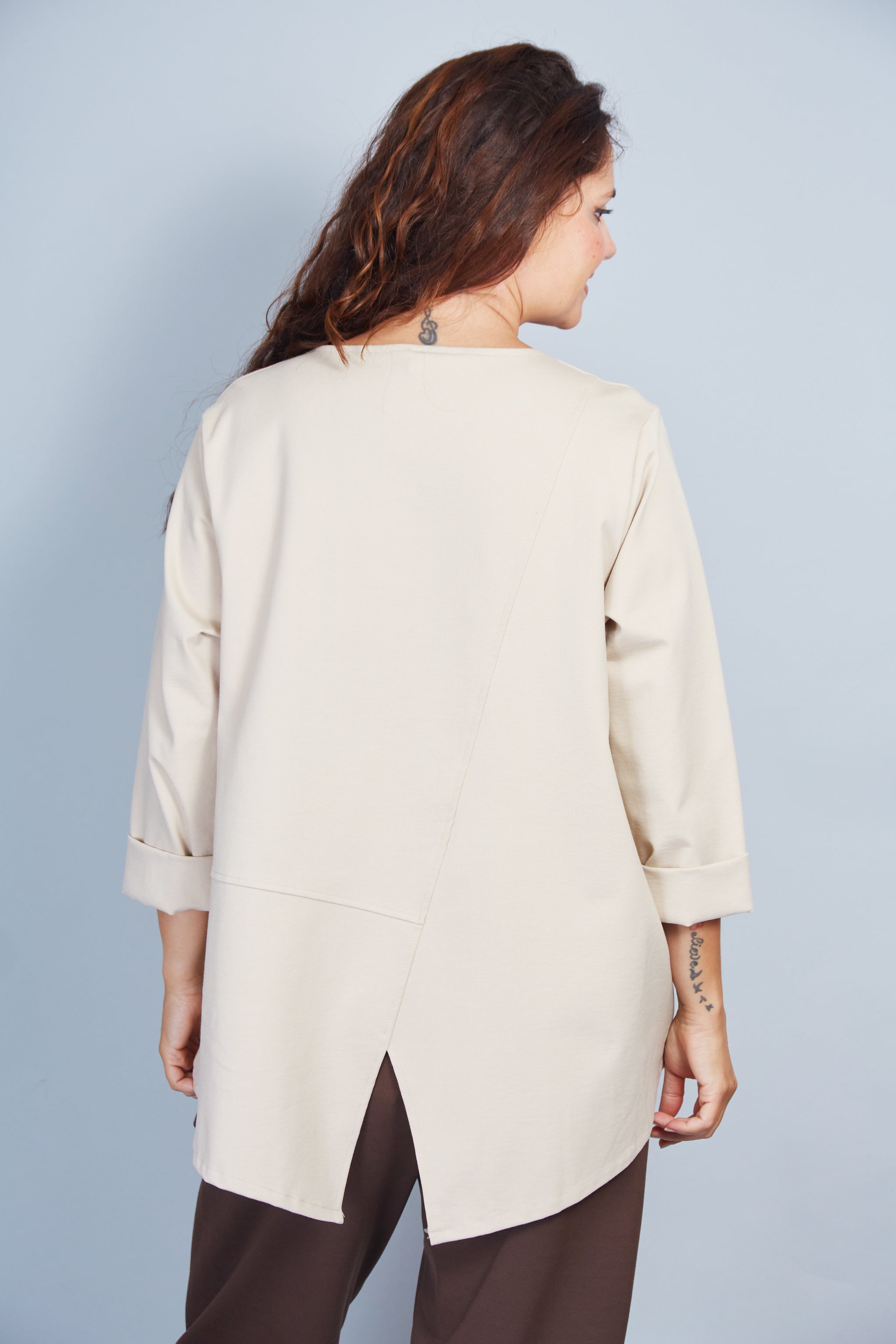 Blusa Modelo Mirta Color Beige