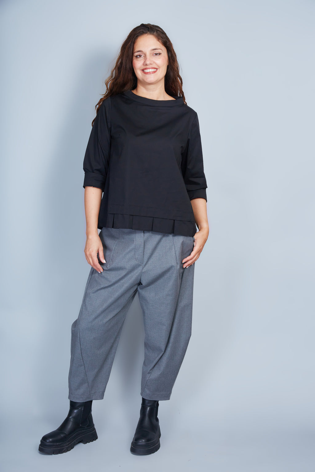 Blusa Modelo Maruska Color Negro