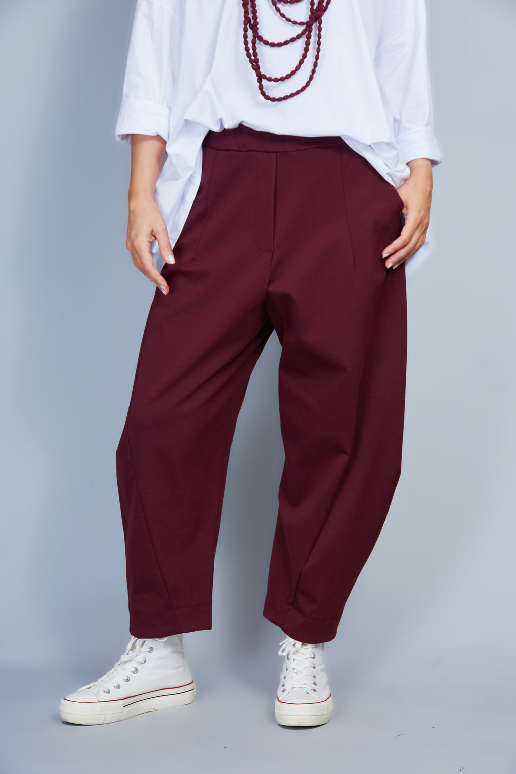 Pantalón Modelo Sicilia Color Granate