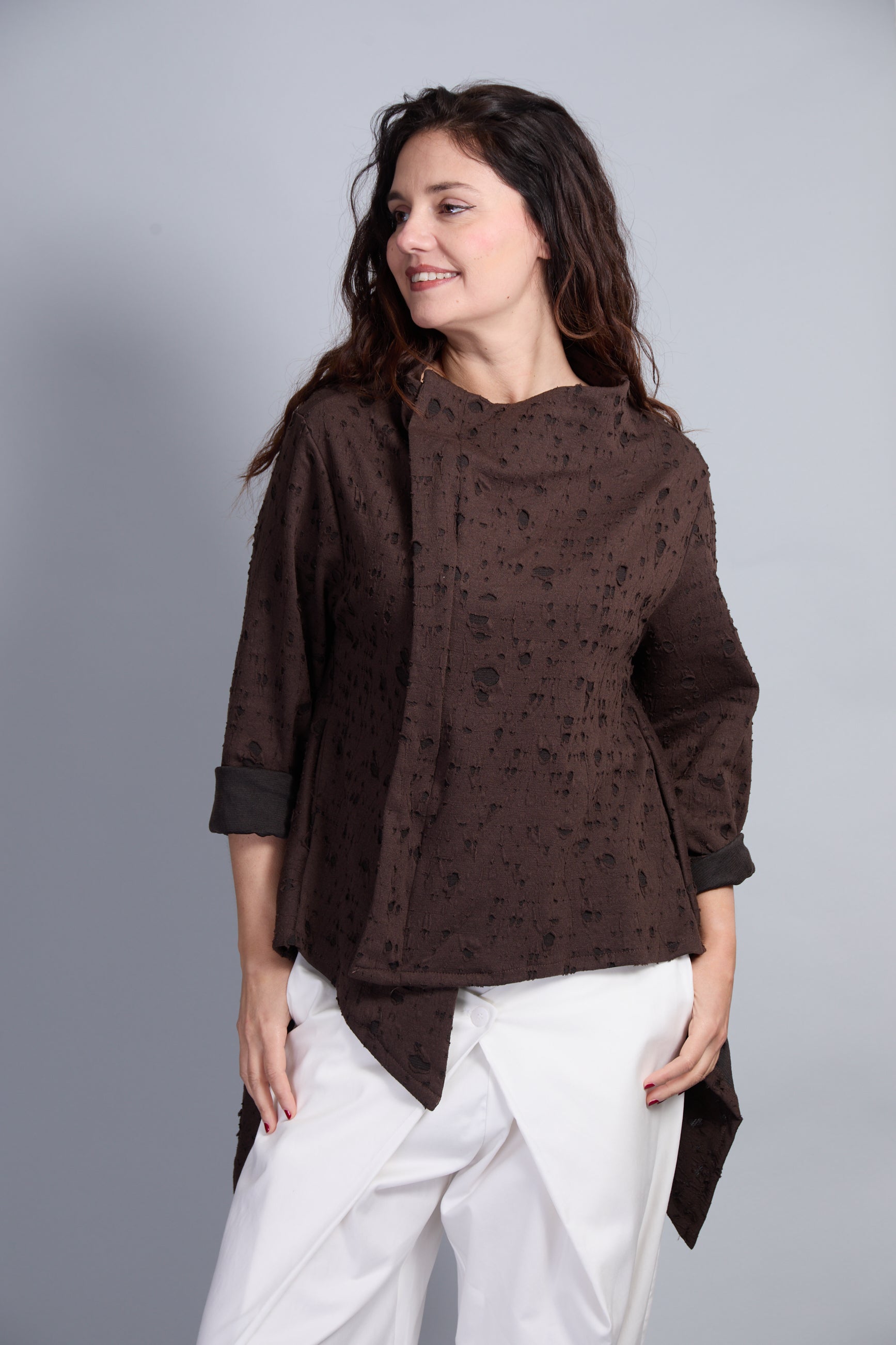 Chaqueta Cefalonia Marrón