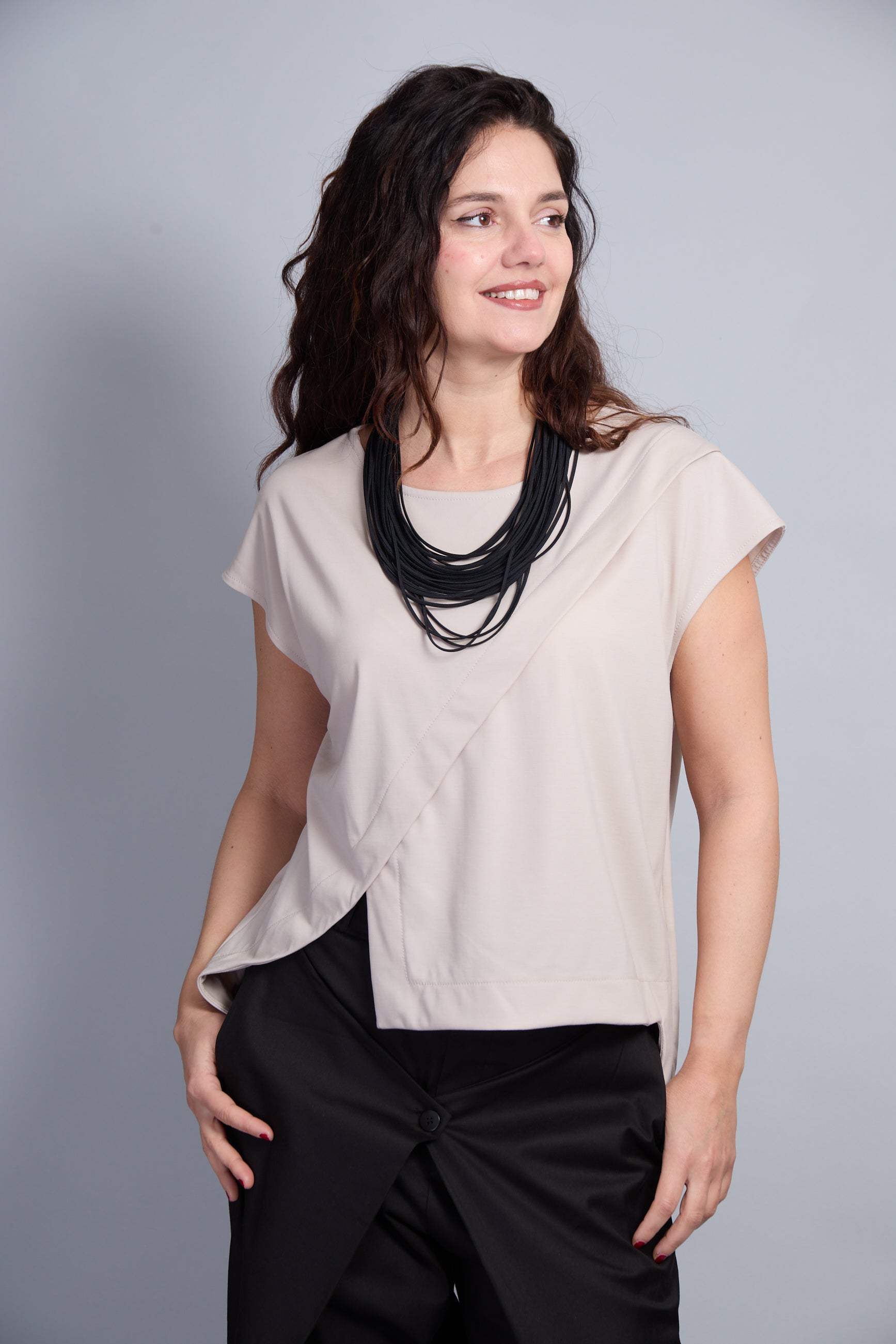 Blusa Toronto Beige