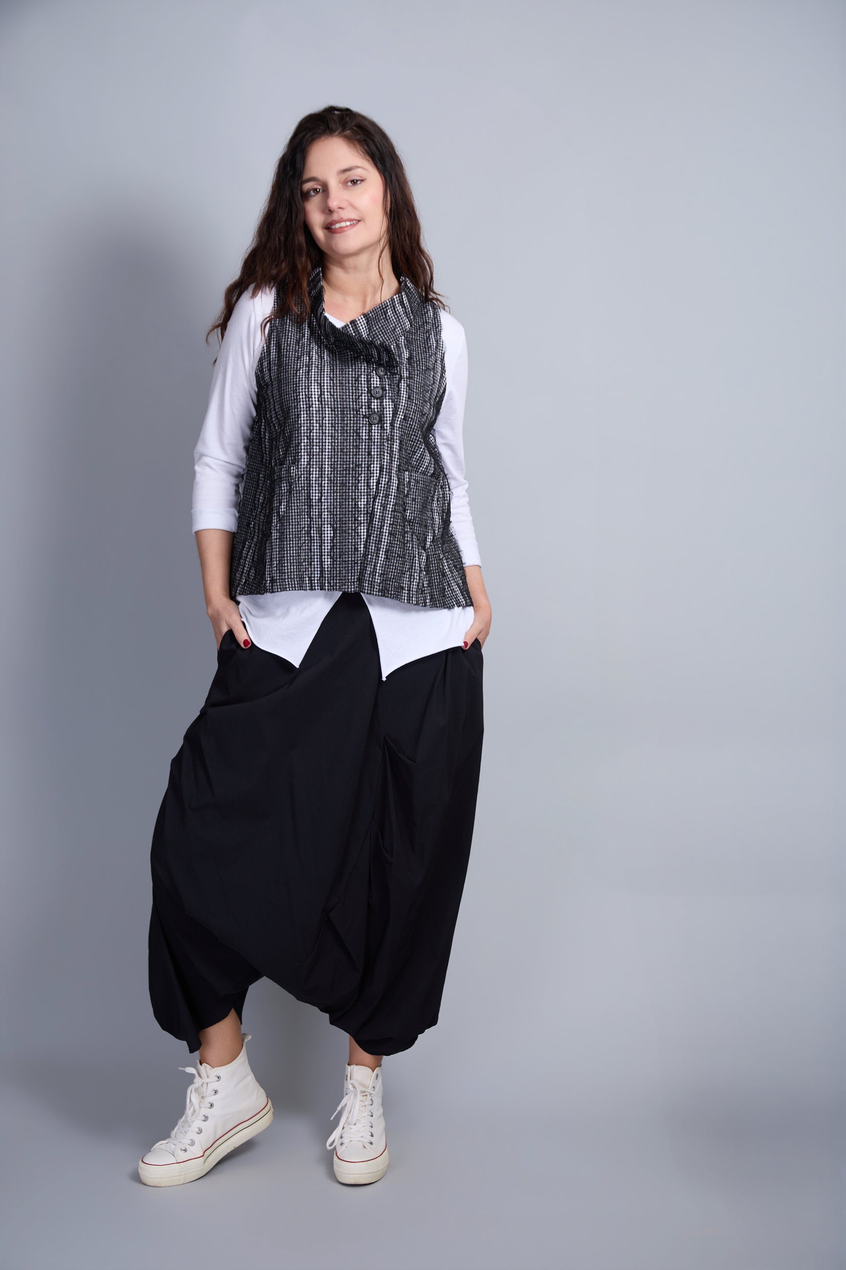 Falda/Pantalón Nadia Negro