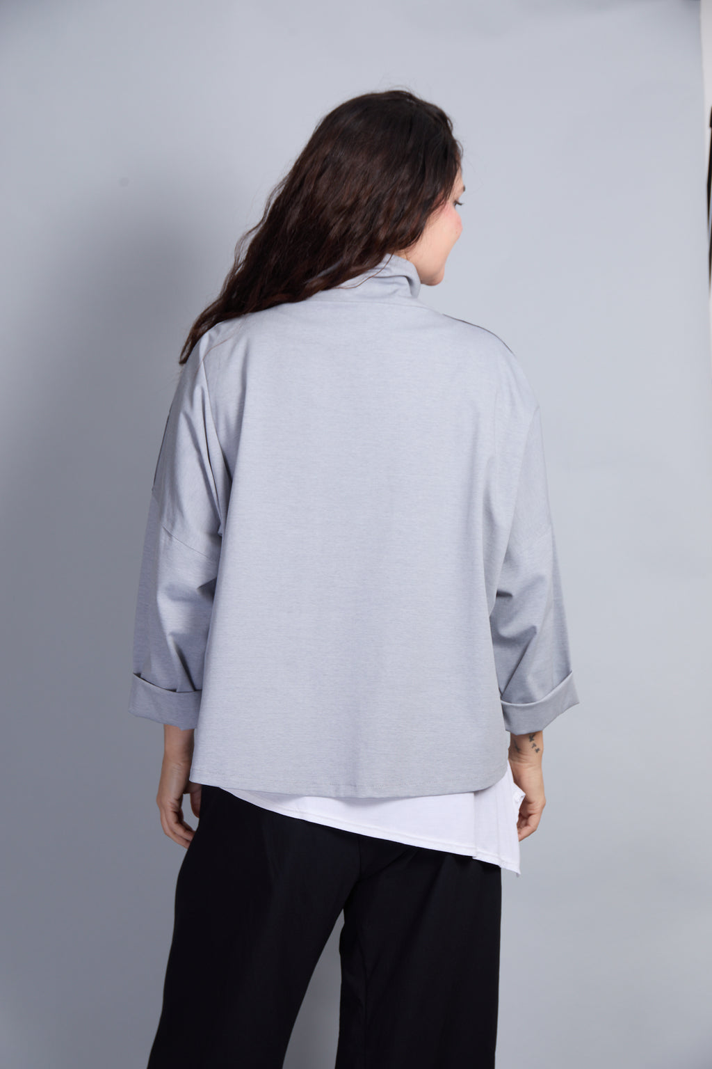 Chaqueta Dioniso Gris Melange