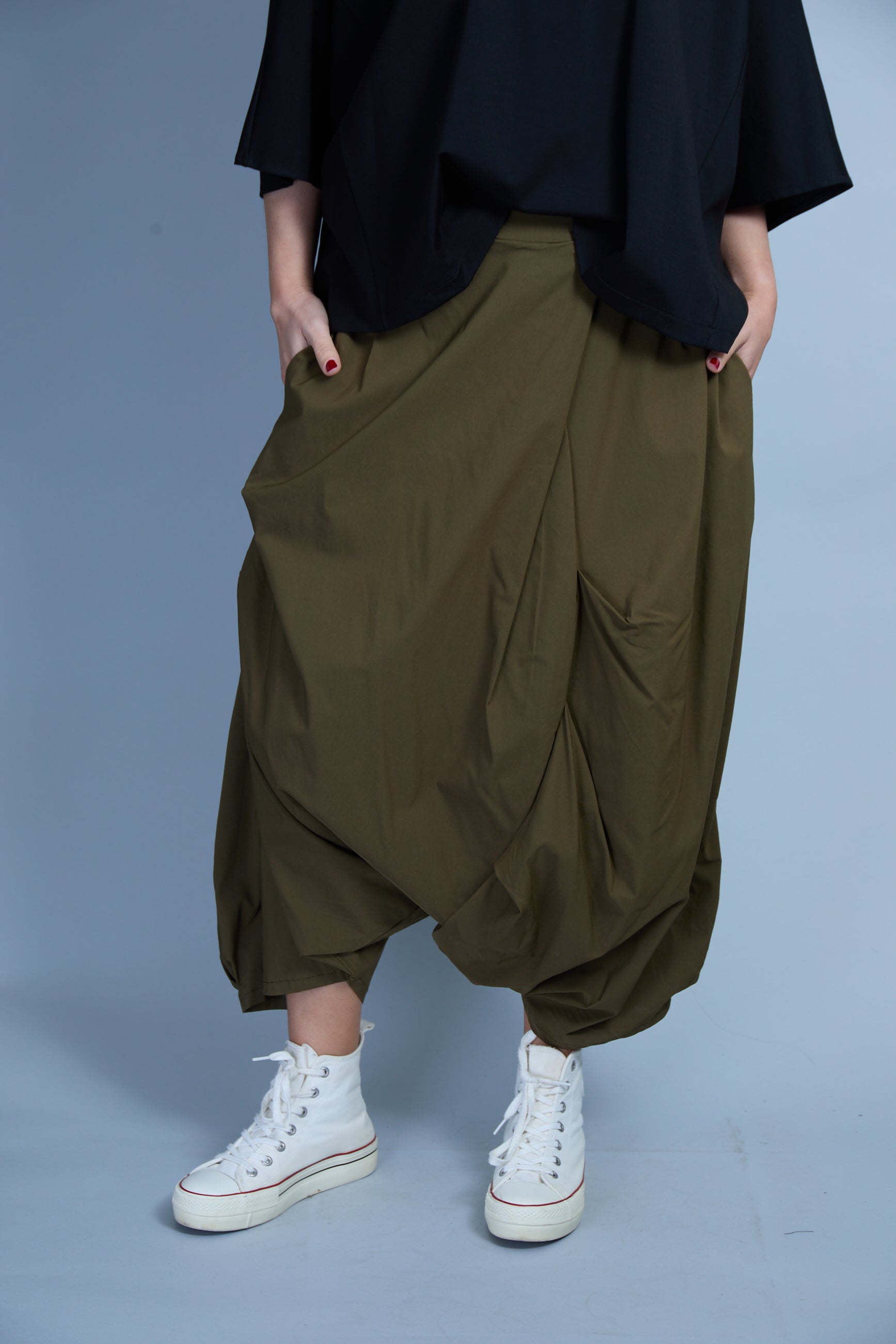 Falda/Pantalón Nadia Verde Oliva