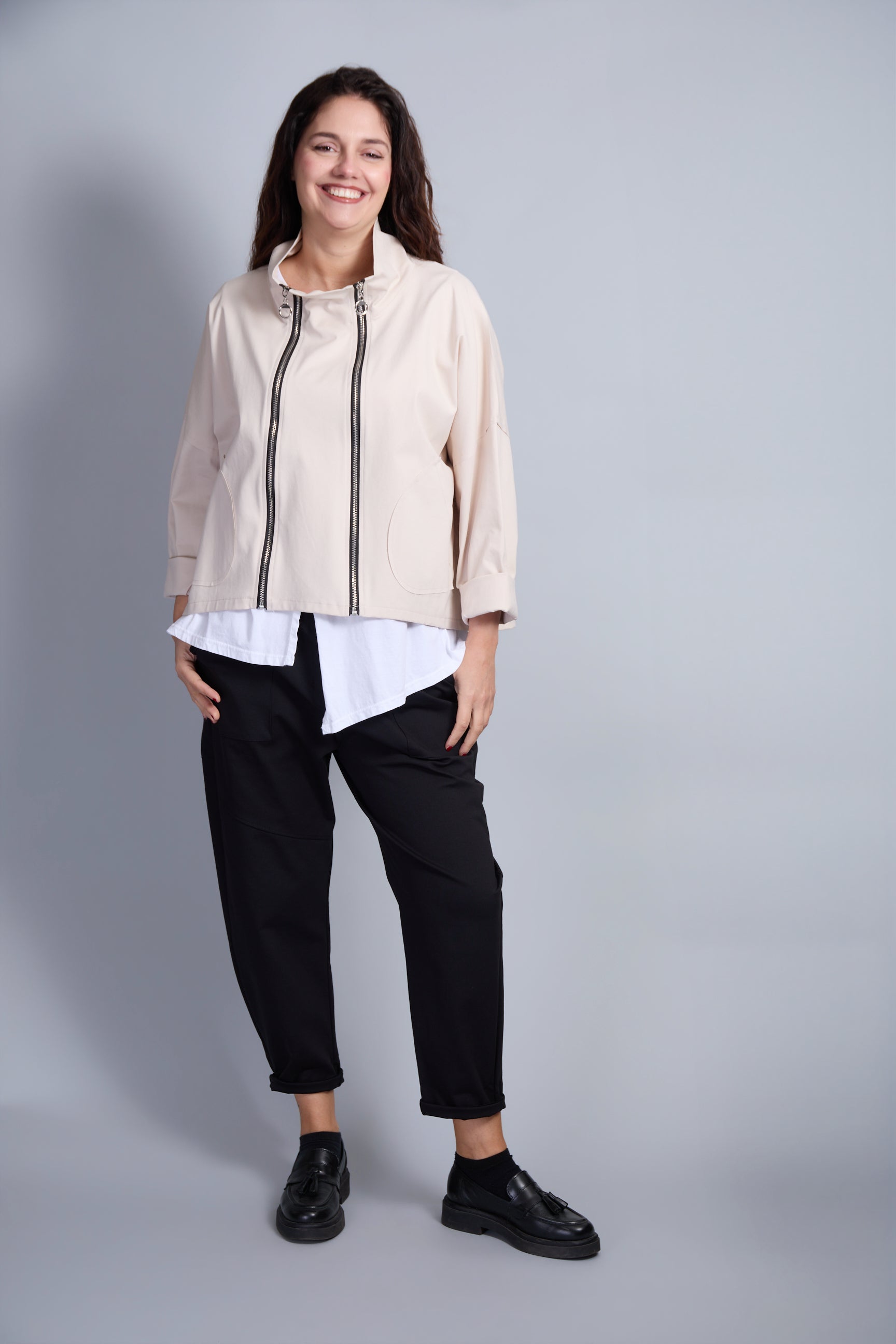 Chaqueta Dioniso Marfil