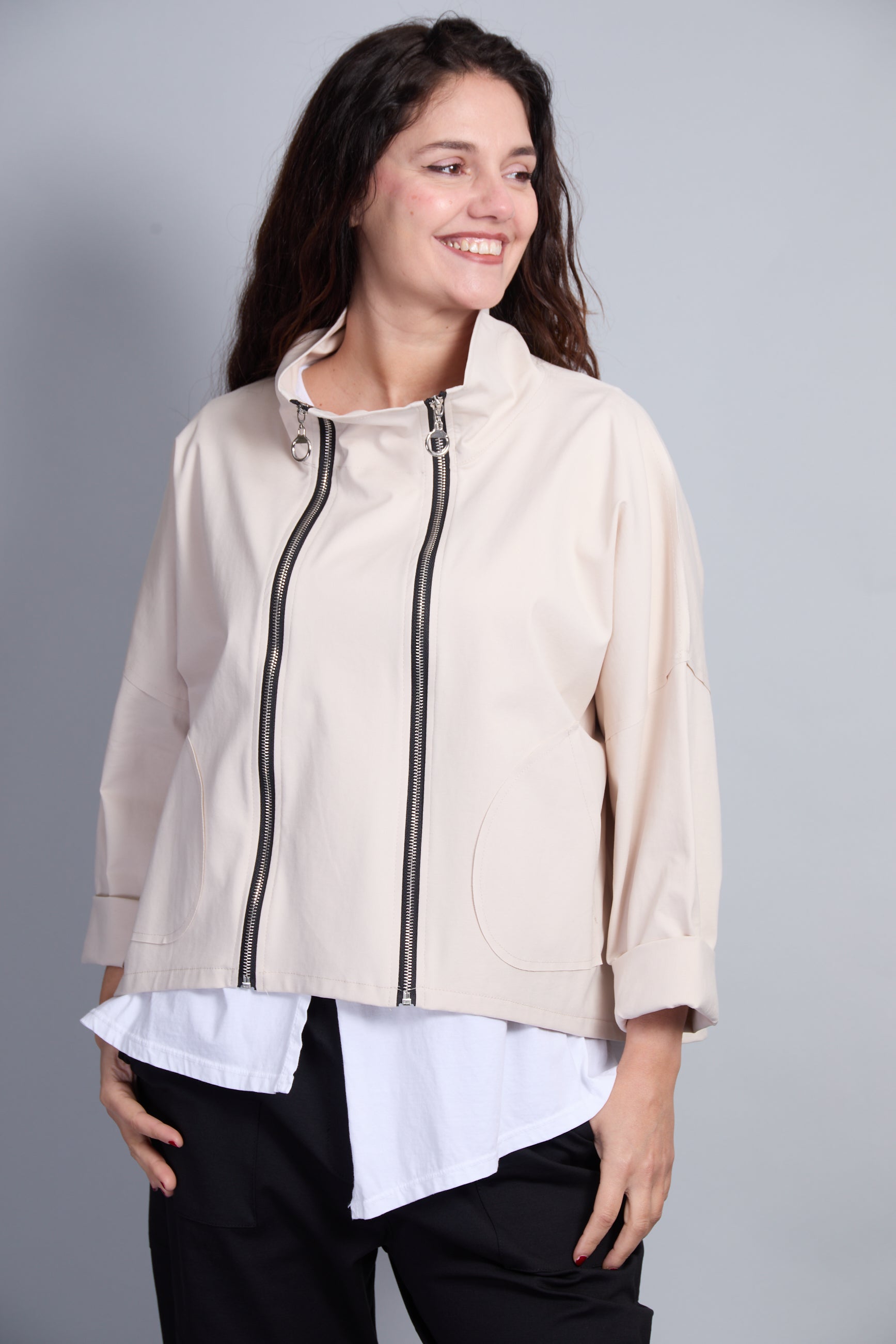 Chaqueta Dioniso Marfil