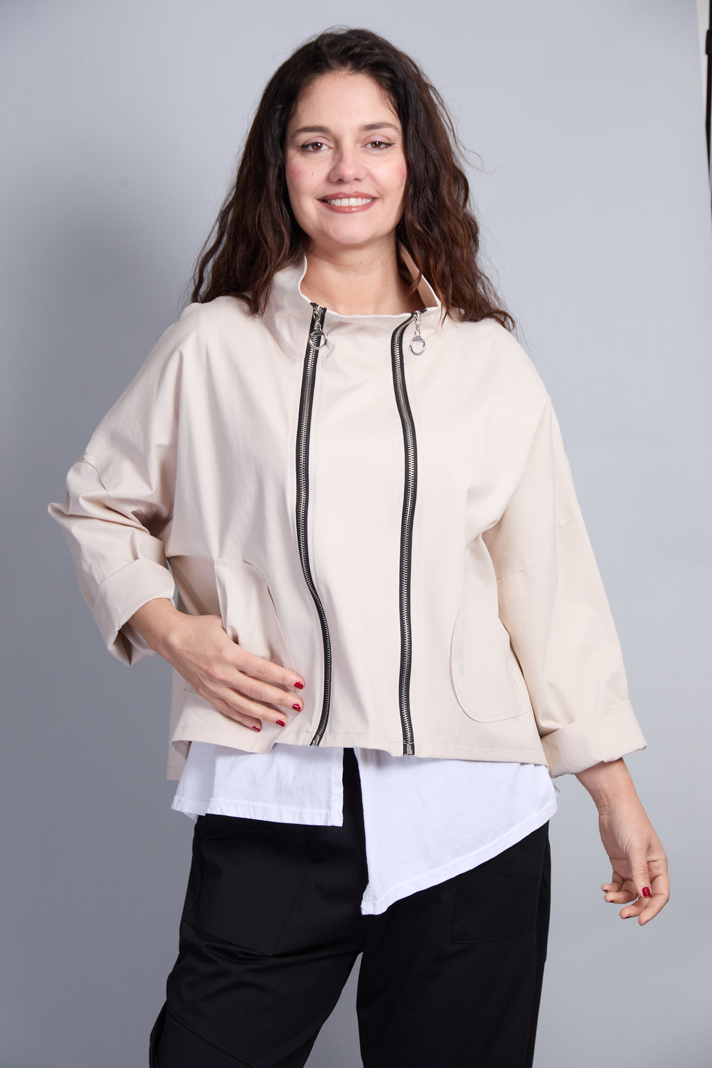 Chaqueta Dioniso Marfil