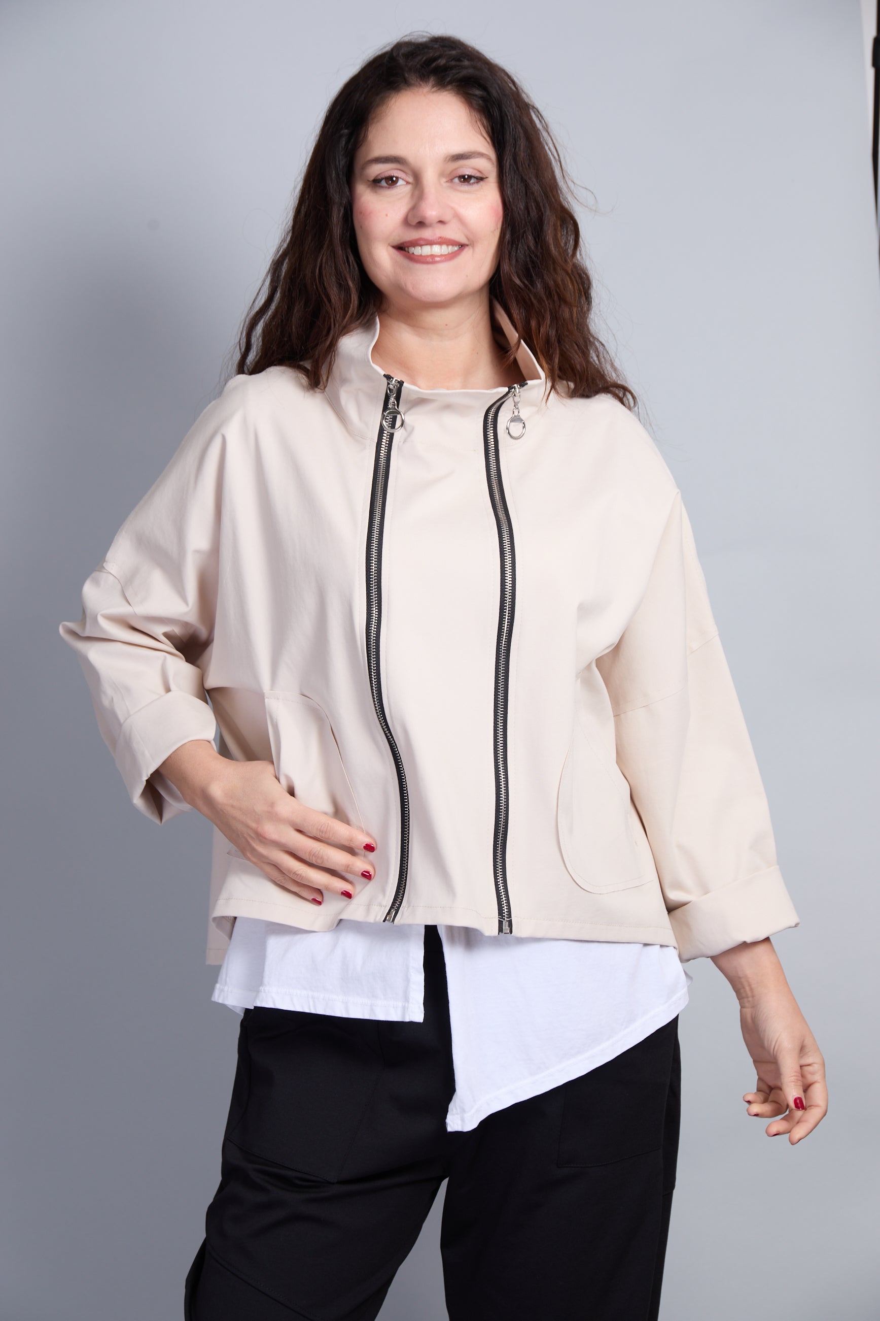 Chaqueta Dioniso Marfil