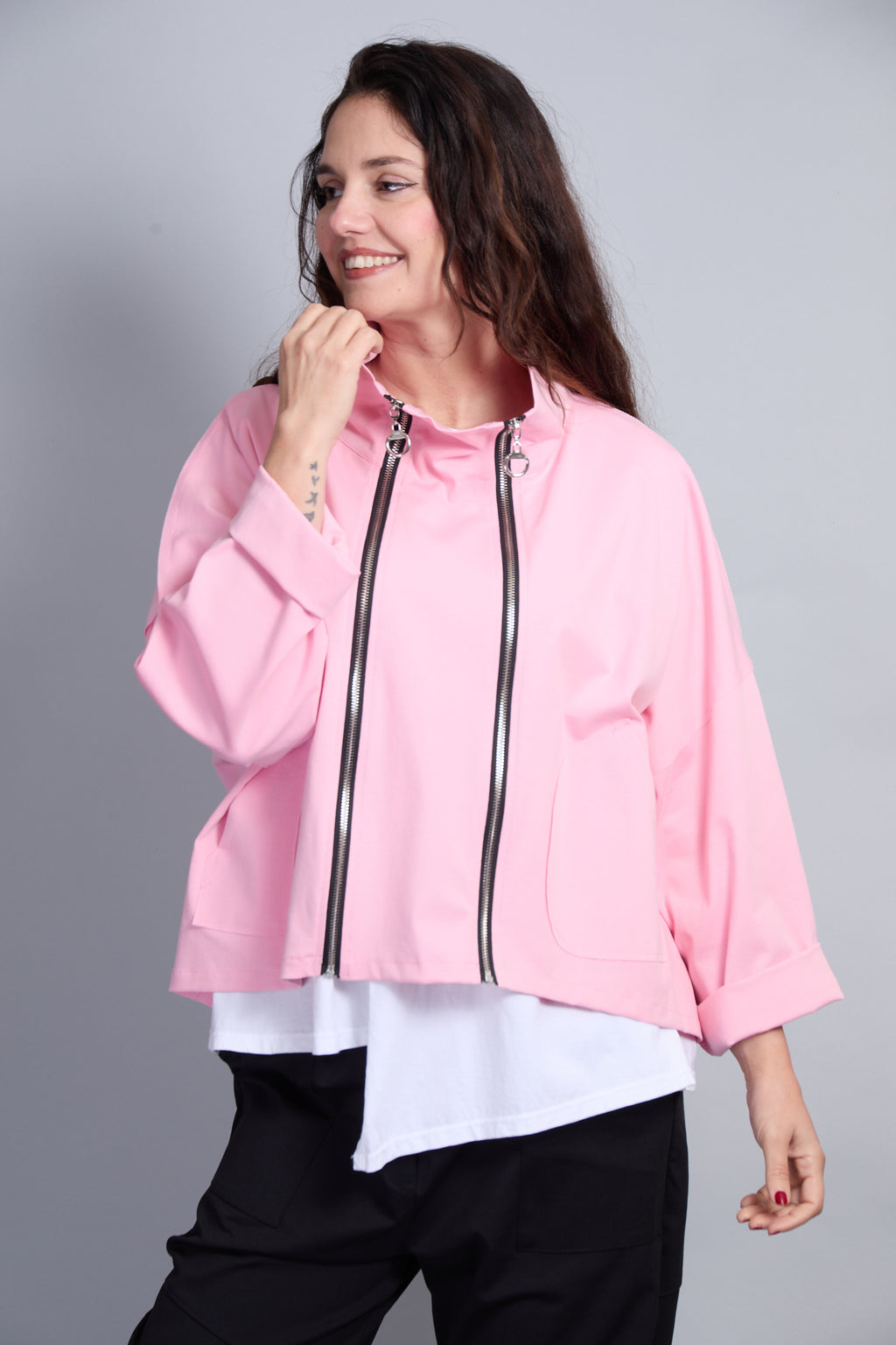 Chaqueta Dioniso Rosa