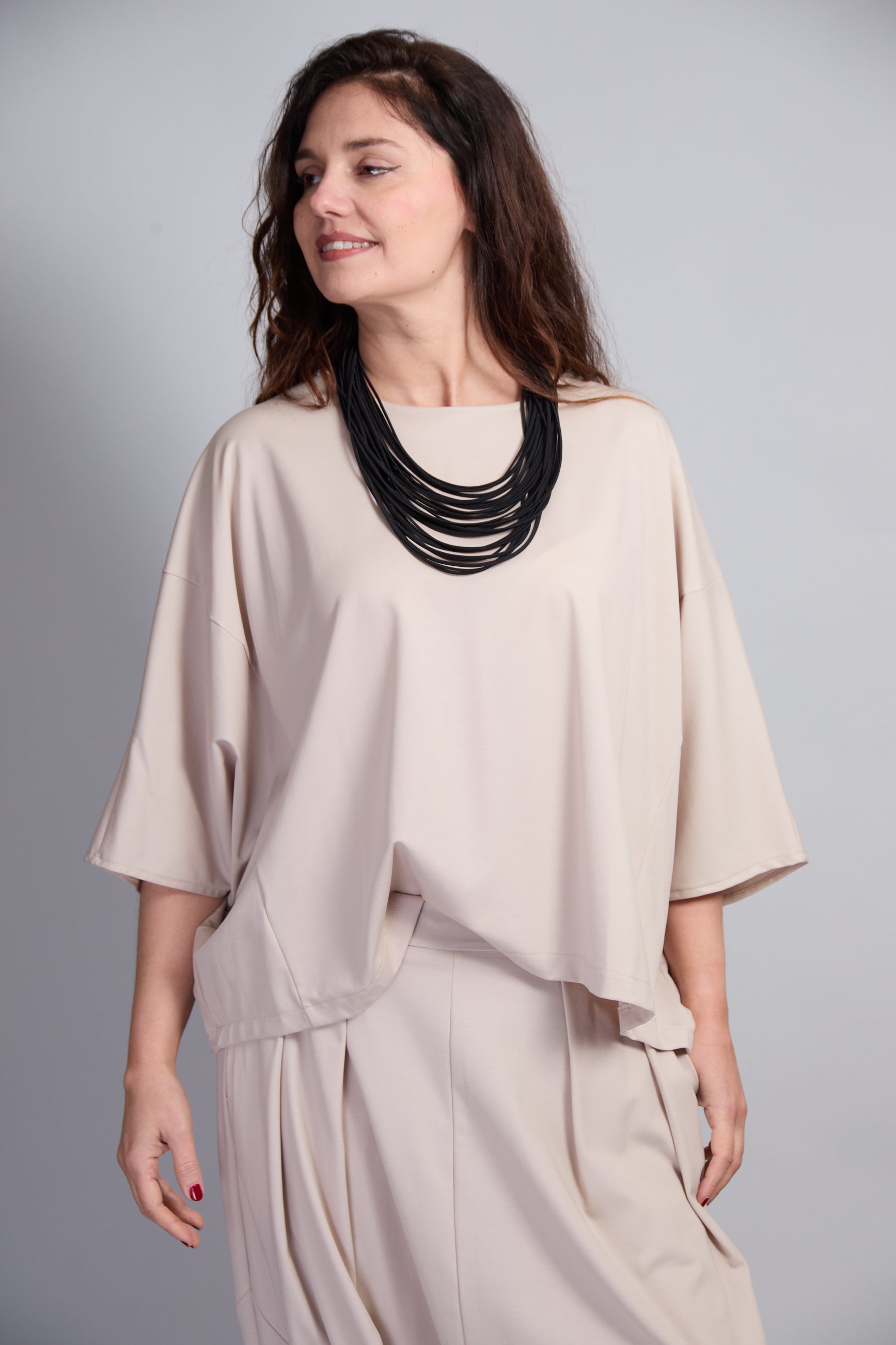 Blusa Mafalda Beige