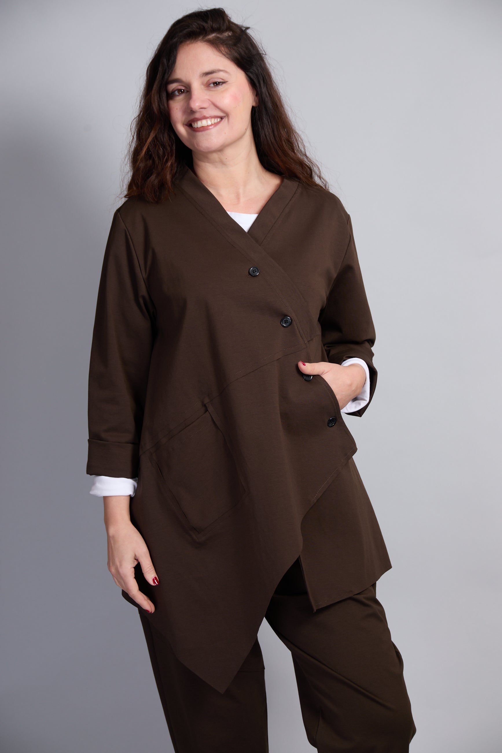 Chaqueta Elsie Marrón